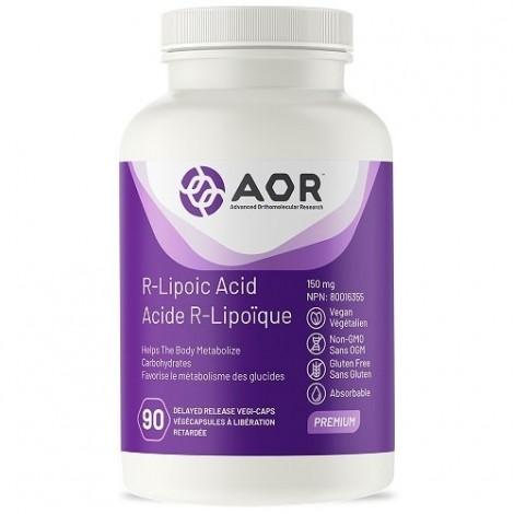 AOR Alpha Lipoic Acid 600mg - 90 Vegan Capsules for Antioxidant Support & Energy Boost - Perfect for Daily Wellness & Anti-Aging