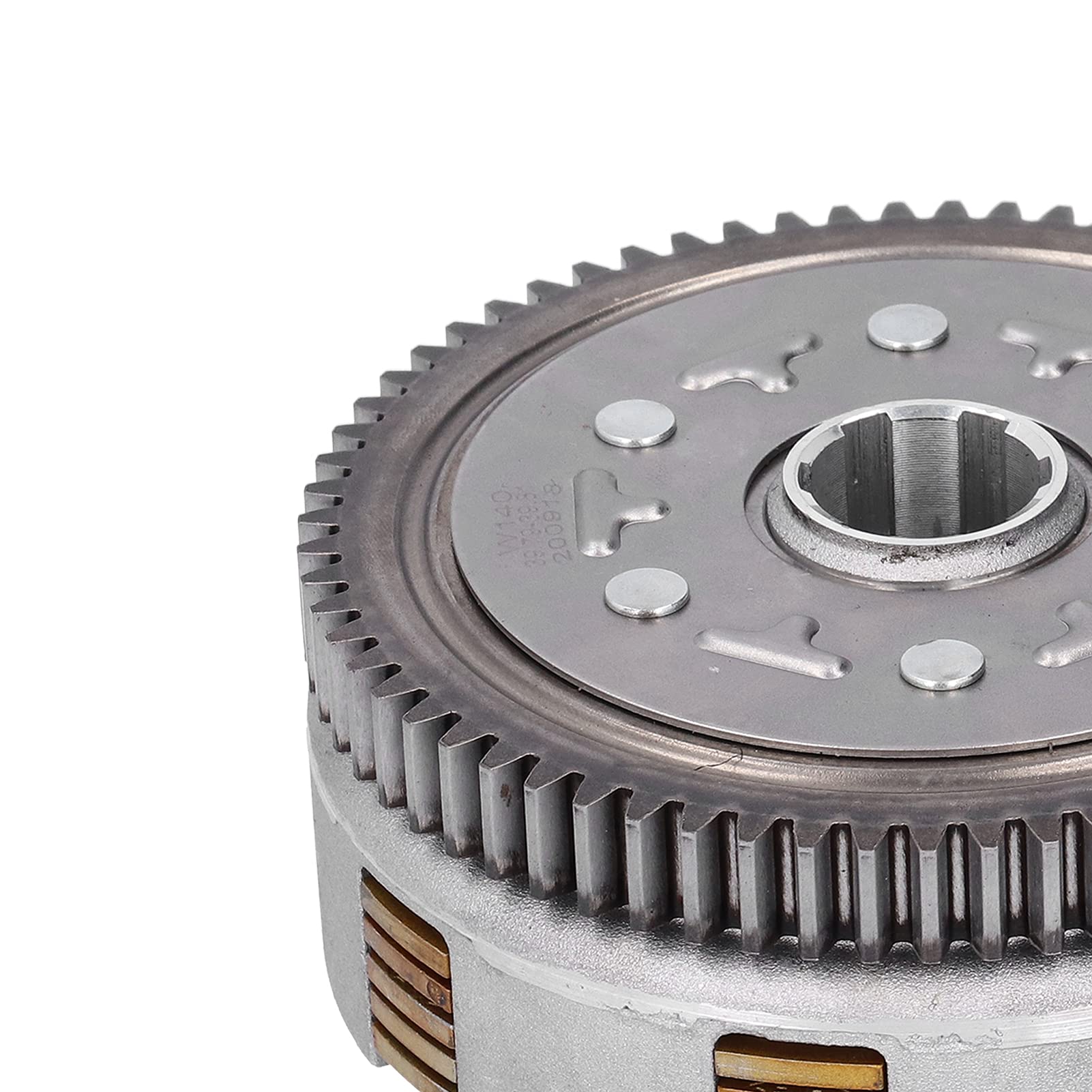 High-Performance Motorcycle Clutch Assembly - Steel Alloy Manual Clutch Kit for PIT PRO, Dirt Bike, Trail Bike & ATV - Durable Engine Upgrade for Off-Road Racing & Adventure Riding