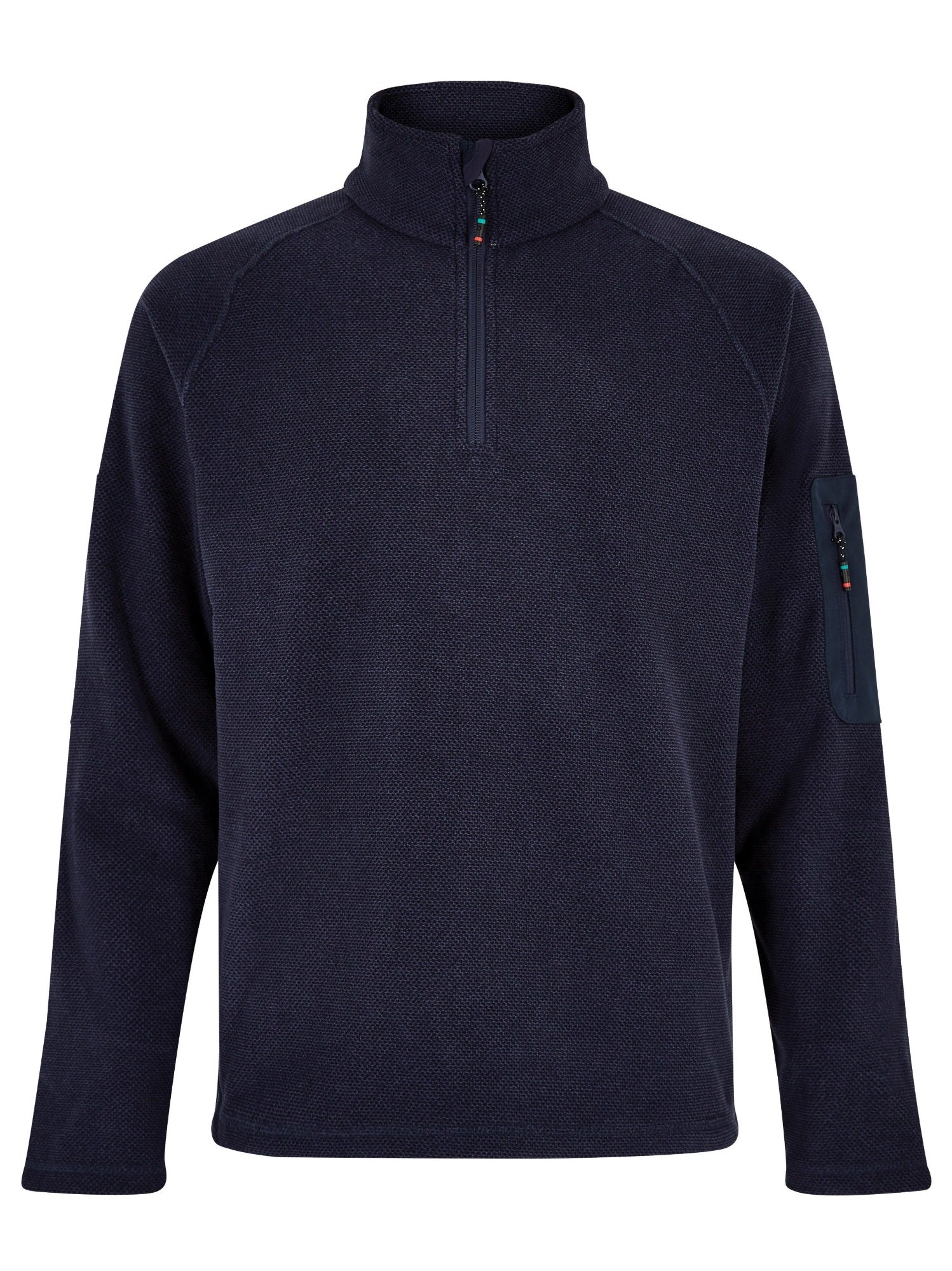 DUBARRY Monaco Unisex 1/4 Zip Fleece Sweater - Navy Blue Pullover for Men & Women | Cozy Winter Wear for Outdoor Activities, Casual Office & Weekend Relaxation