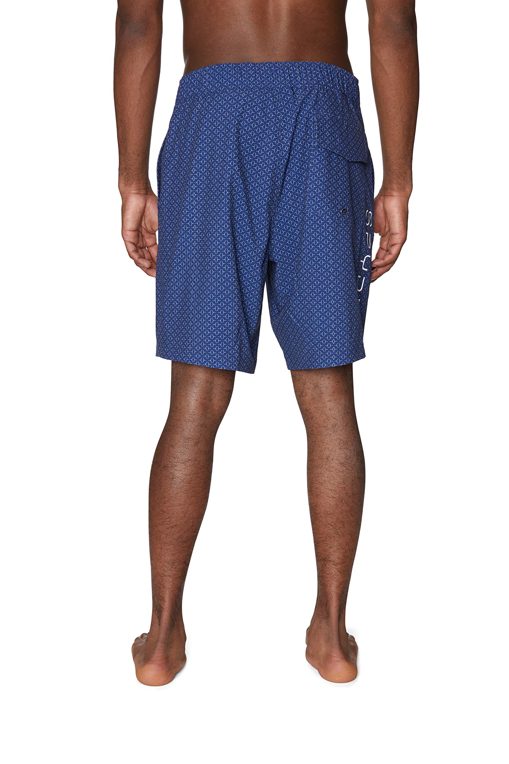 Spyder Men's Quick-Dry Stretch 7-inch Swim Trunks with UPF 50+ Sun Protection, Mesh Liner & Pockets - Gym Shorts for Swimming, Beach, Workout & Casual Wear