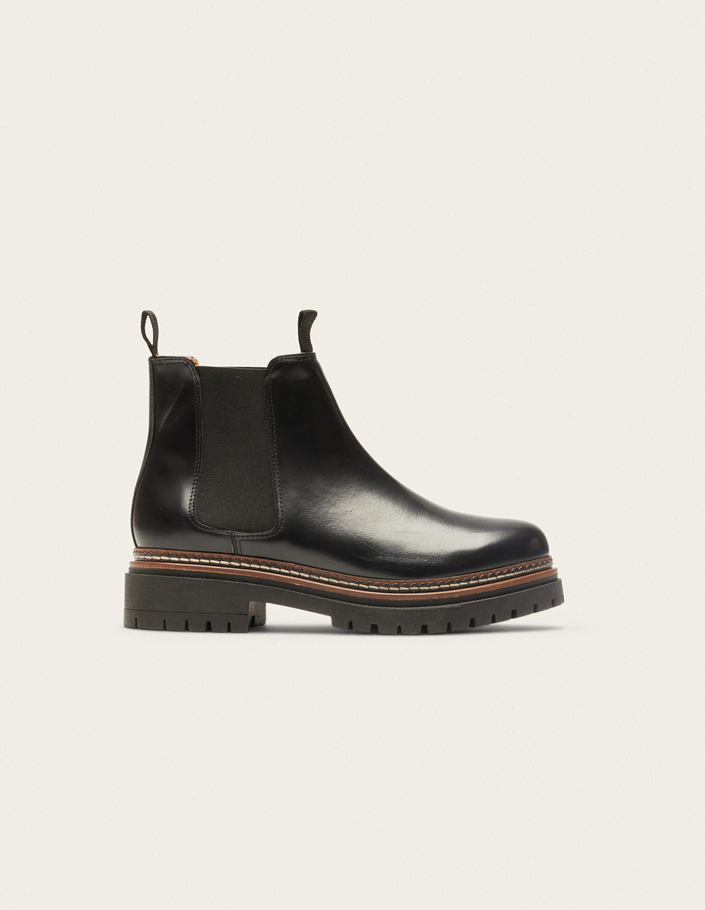 Pernille Black Box Leather Ankle Boots for Women - Stylish & Comfortable Footwear for Office, Casual Outings & Evening Events