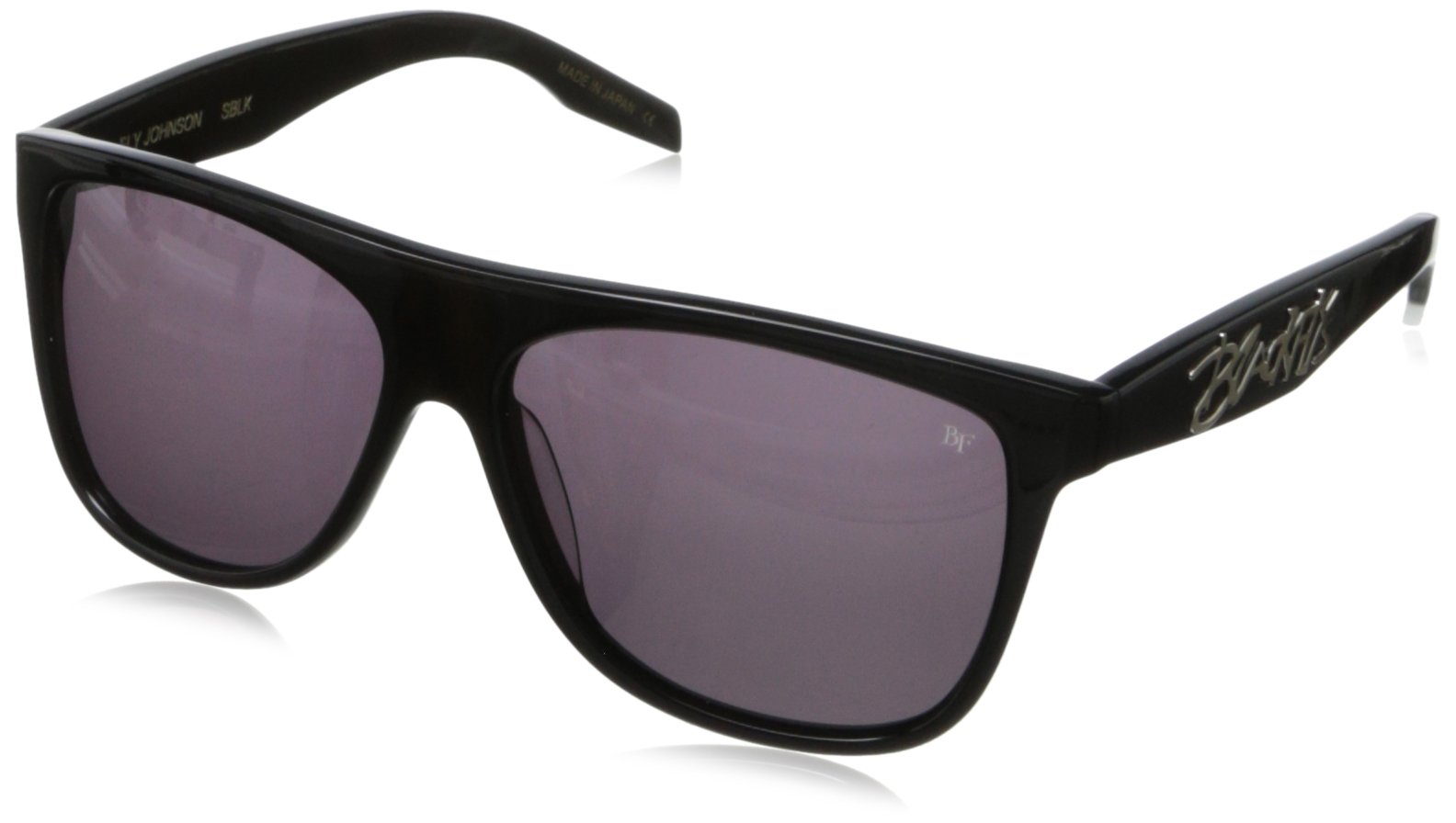 Black Flys Fly Johnson Wayfarer Sunglasses - Polarized UV Protection Aviator Style for Men & Women | Perfect for Driving, Beach, and Outdoor Activities