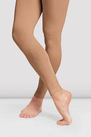 Bloch Girls Contoursoft Footless Dance Tights - Stretchable Ballet & Gymnastics Leggings for Dance Practice, Yoga & Performance