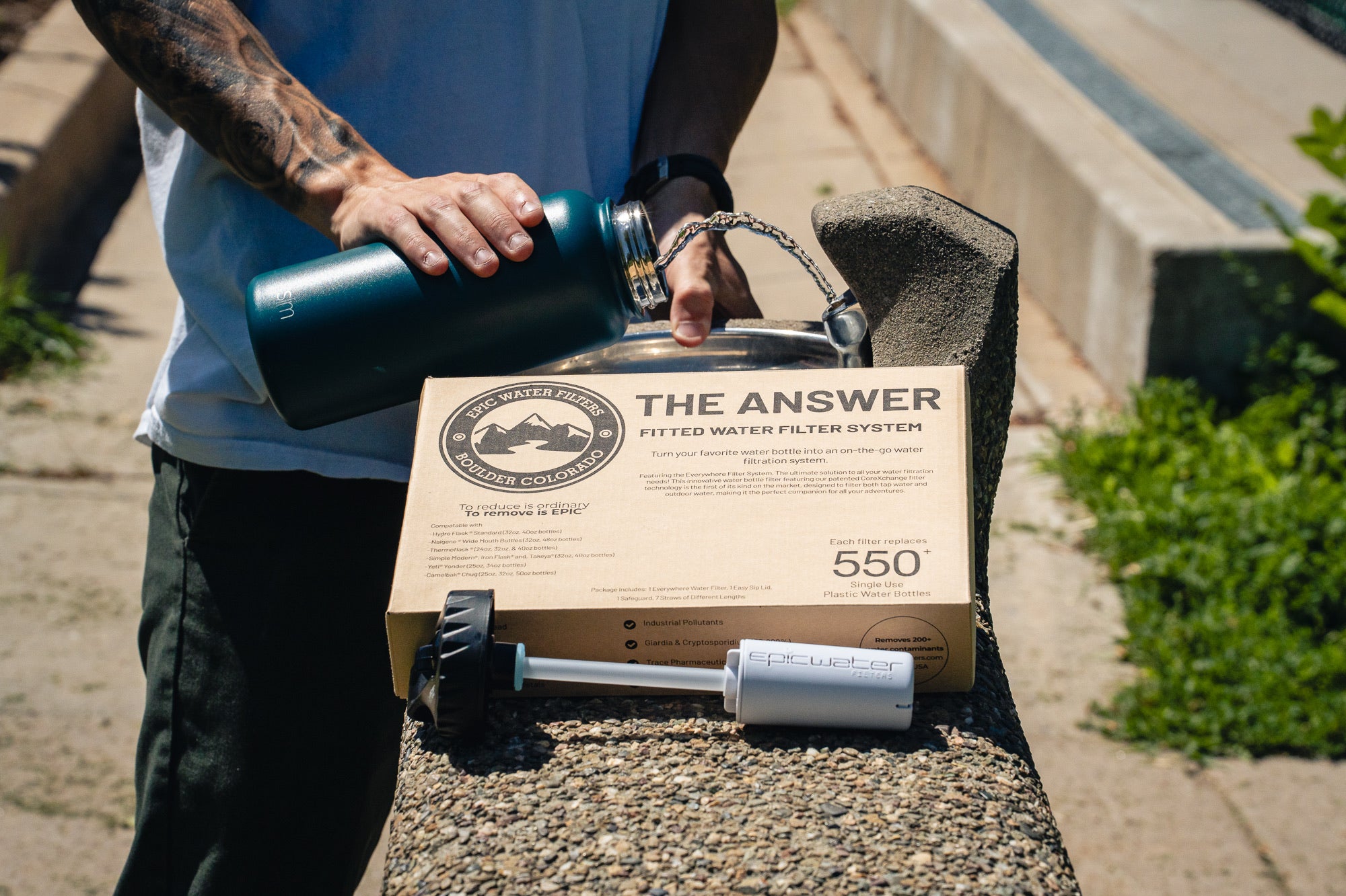 The Answer 2.0 Straw Lid - Compatible with Simple Modern 32oz & 40oz Tumblers - Perfect for Travel, Gym & Outdoor Activities