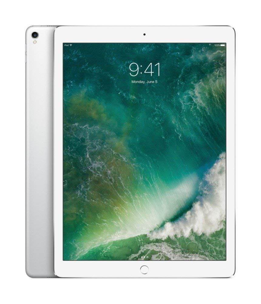 Apple iPad Pro 12.9-inch (Renewed) - Wi-Fi, 64GB, Silver - MQDC2LL/A Model | Perfect for Work, Study & Creative Projects
