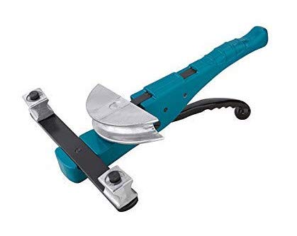 CGOLDENWALL TBJ-32 Manual Copper Pipe Bender Tool - Professional Plumber's Tube Bending Pliers for 16mm, 20mm, 26mm, 32mm Pipes (Blue) - Perfect for HVAC, Plumbing & DIY Home Repair Projects