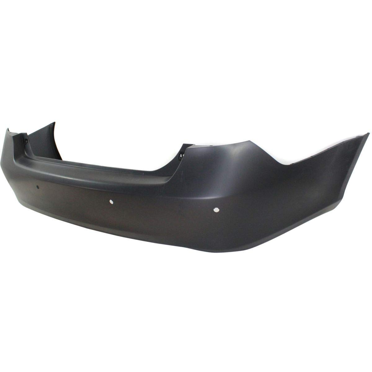 Primered Rear Bumper Cover Replacement for 2007-2012 Lexus ES350 with Park Assist (LX1100130) - Perfect Fit & Durable Protection for Parking & Collision Safety