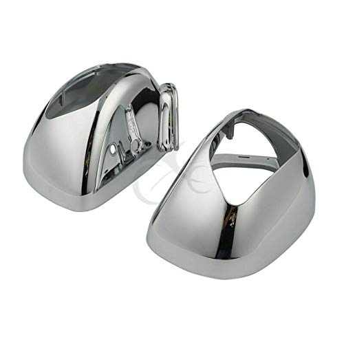 Honda Goldwing GL1800 2001-2011 Motorcycle Side Mirrors Replacement - Left & Right Rear View Mirror Housing Case Cover (Black) | Perfect for Road Trips & Daily Commuting