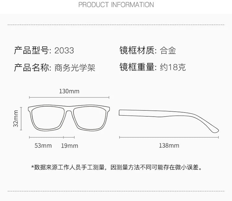 Bclear Women's Full Rim Oval Alloy Eyeglasses Frame My2033 - Lightweight & Stylish Eyewear for Work, Reading & Everyday Fashion