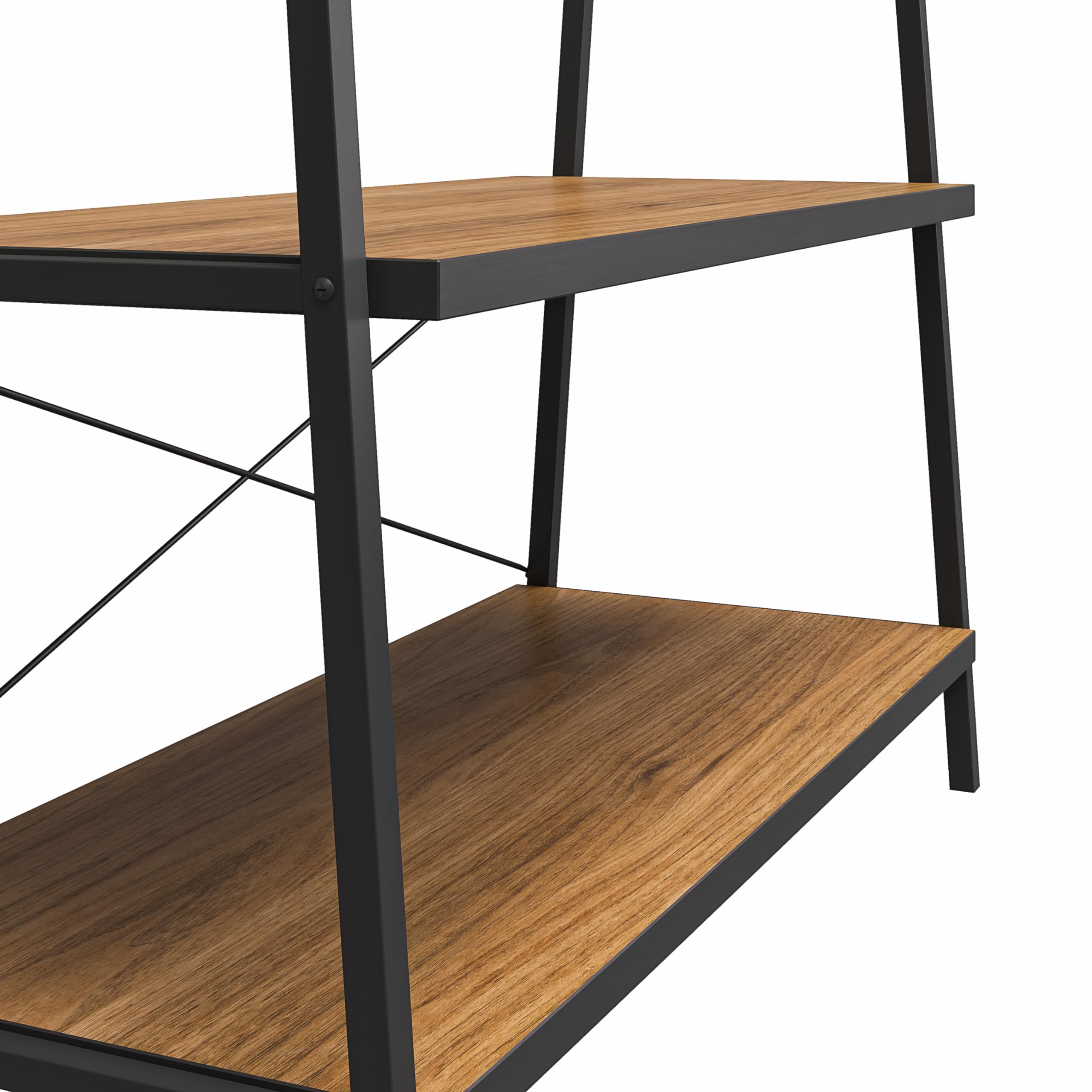 Ameriwood Drexel Closet Rack - Walnut Storage for Bedroom & Closet