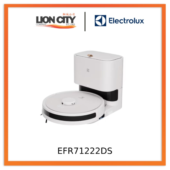 Electrolux EFR71222DS Ultimate Home 700 Robotic Vacuum and Mop Combo - Smart Cleaning for Hardwood Floors, Carpets & Pet Hair - Perfect for Homes, Apartments & Offices
