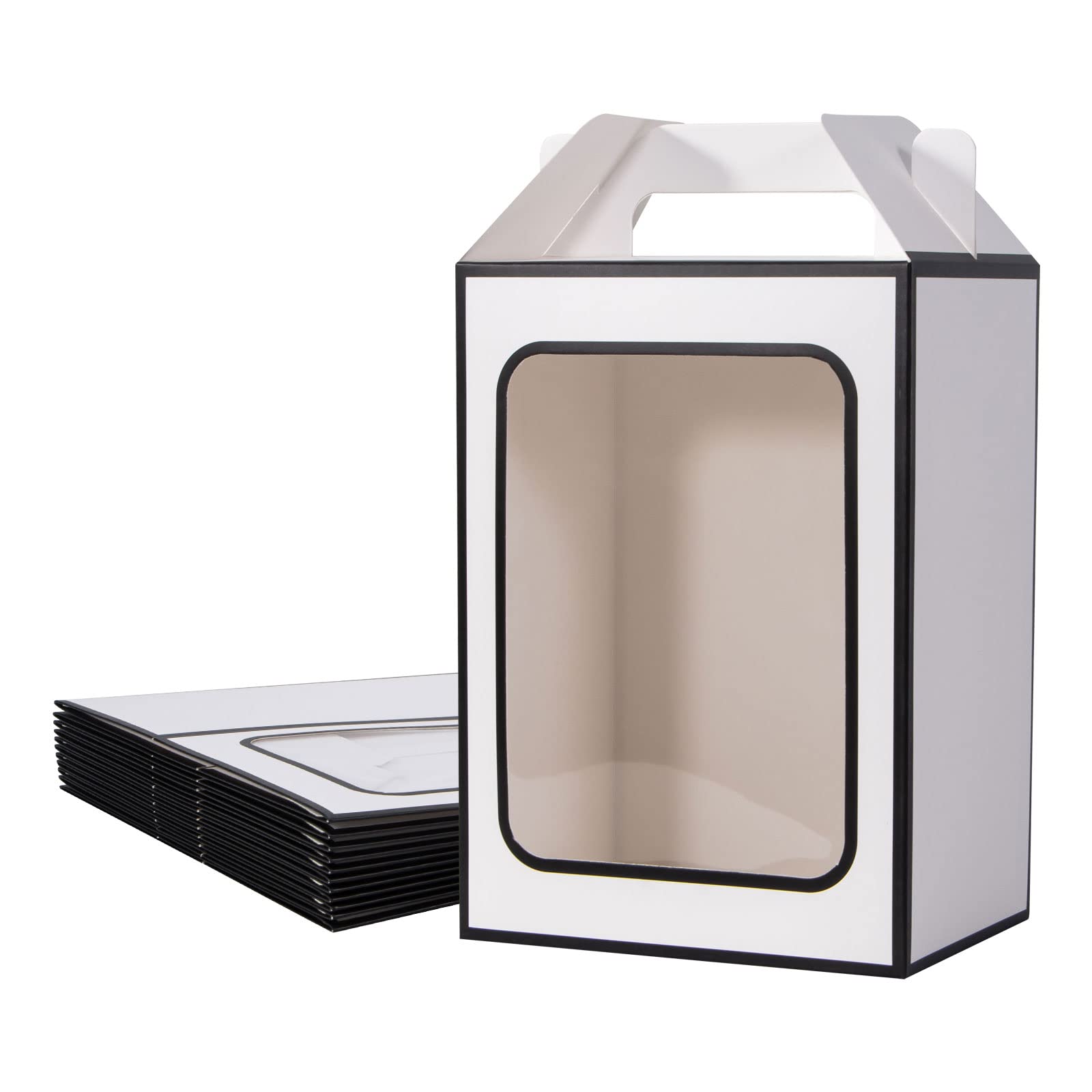 Dasofine 12-Piece Large Gift Boxes with Window - 7.1