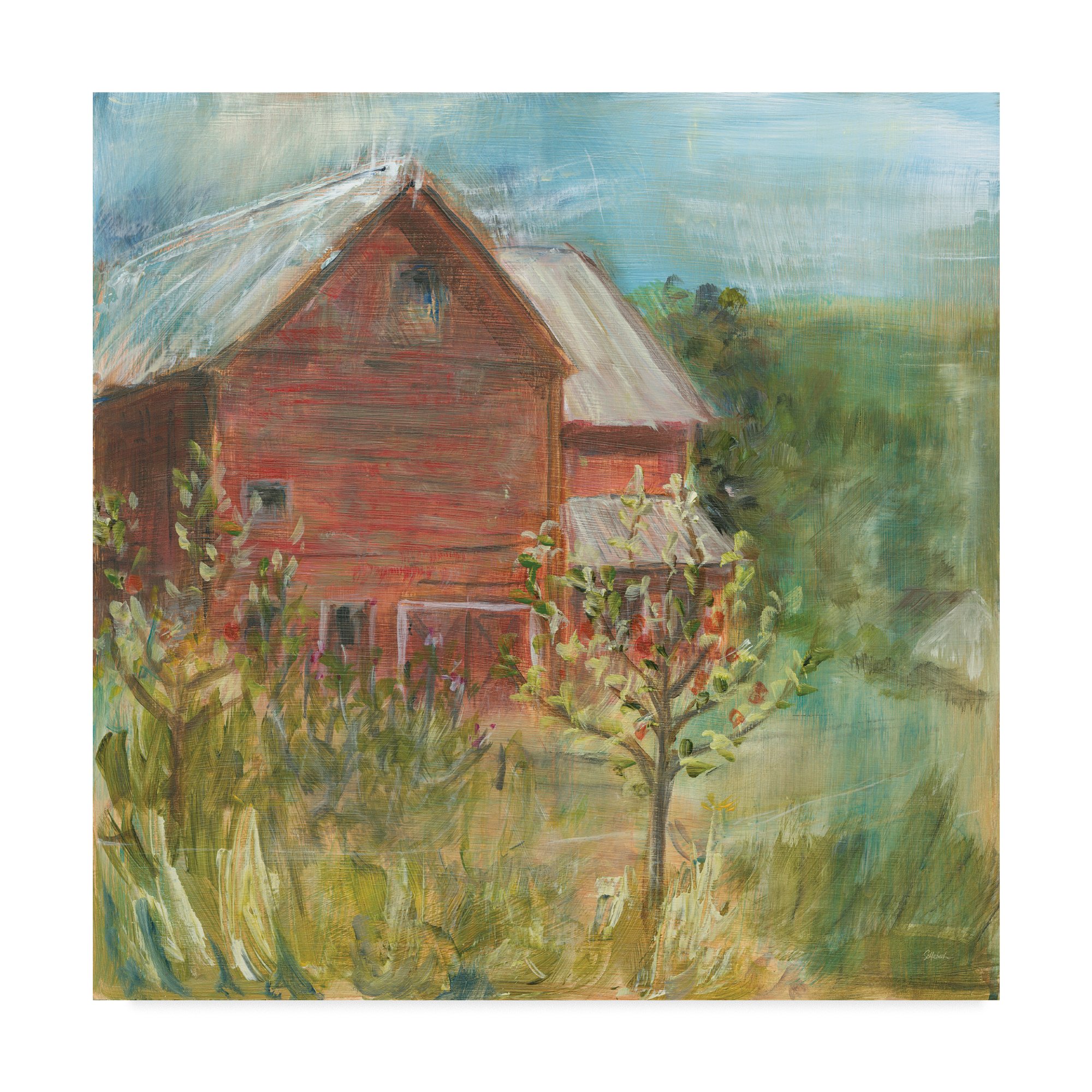 Trademark Fine Art Sue Schlabach Multicolor Canvas Wall Art - Perfect for Living Room, Bedroom & Office Decor