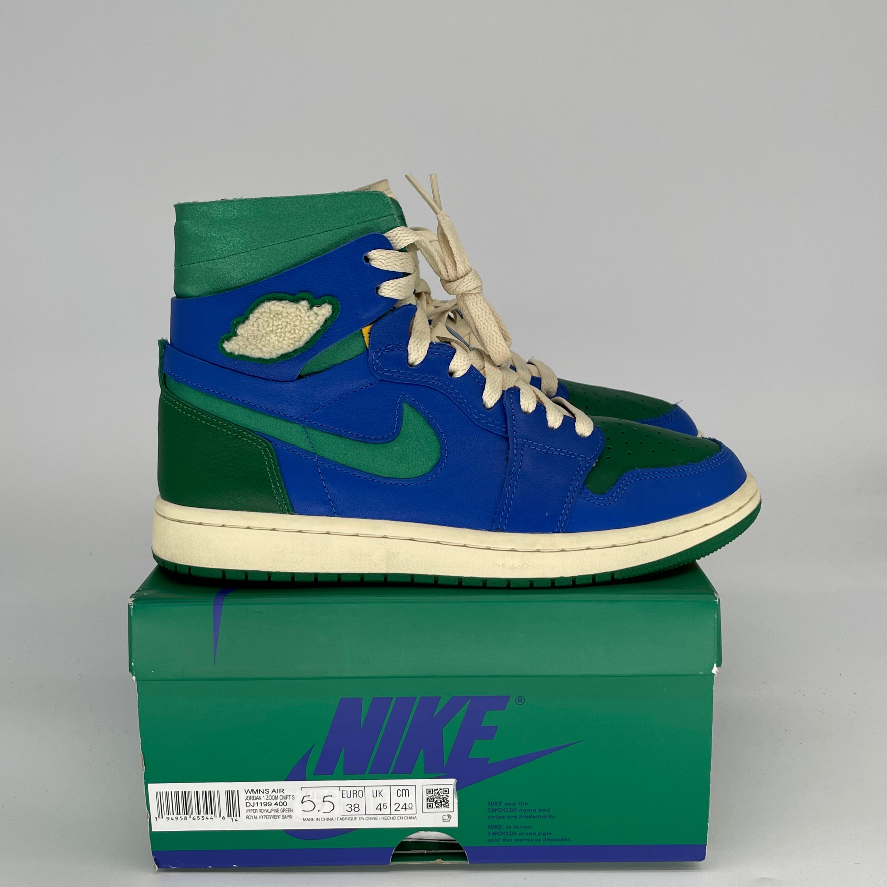 AIR JORDAN 1 ZOOM AIR CMFT ALEALI MAY CALIFIA Women's Sneakers Size 5.5/7W DJ1199-400 - Comfortable Basketball Shoes for Women, Streetwear Fashion & Casual Wear