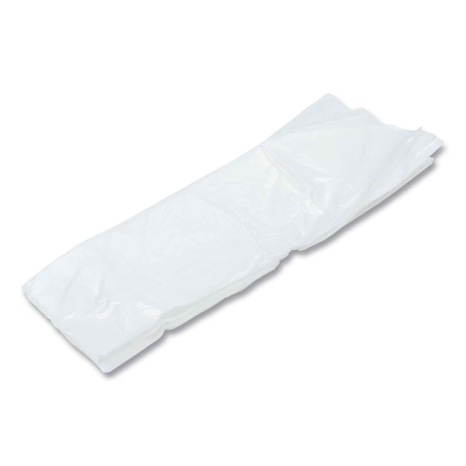 AmerCareRoyal® Poly Apron, 28 x 46 Inches, One Size Fits All, White Disposable Apron, 100/Pack, 10 Packs/Carton - Perfect for Food Service, Healthcare, Salon & Industrial Use