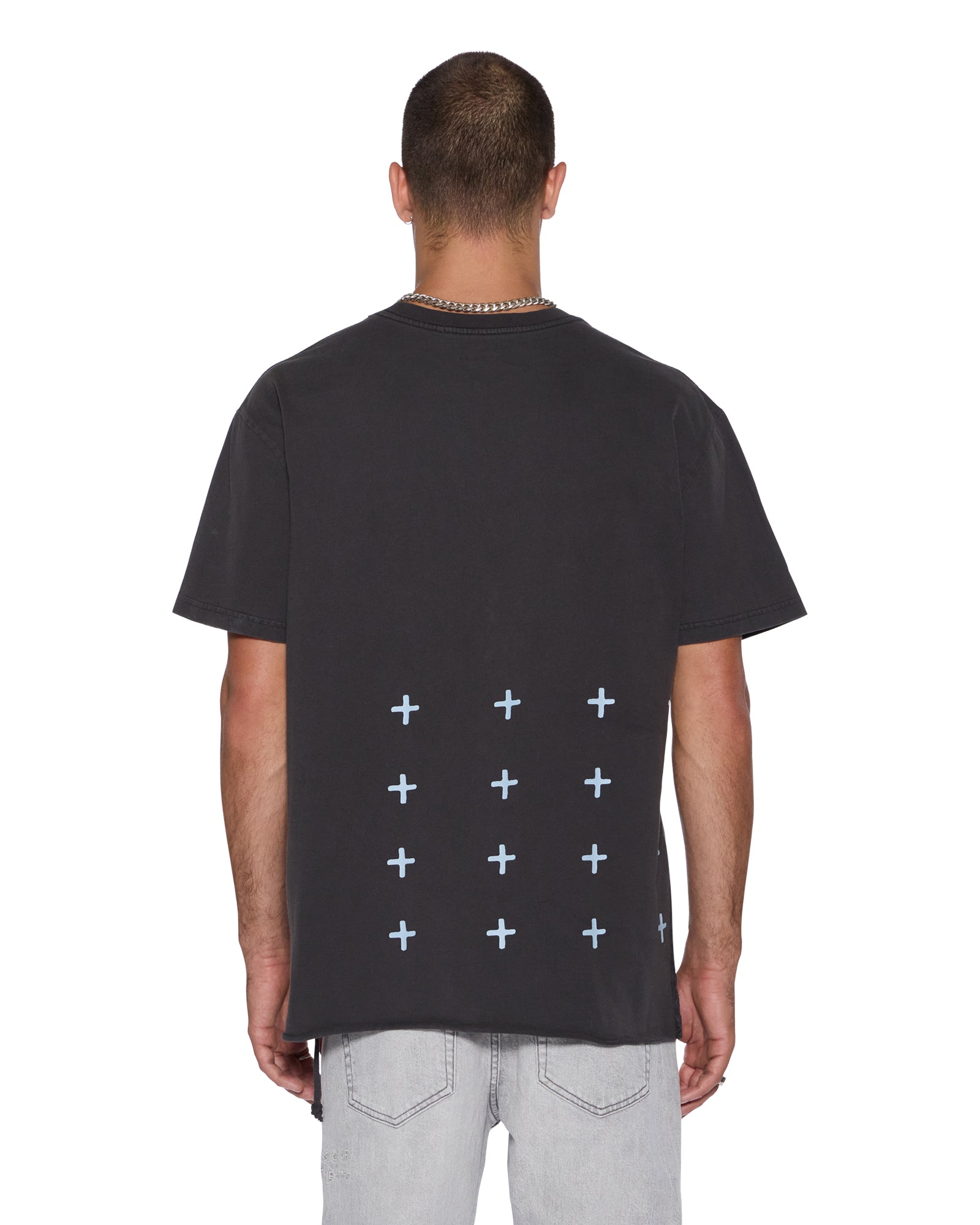ALLCAPS BIGGIE SS TEE Faded Black Vintage T-Shirt - Casual Streetwear for Men | Perfect for Concerts, Hip Hop Events & Urban Fashion