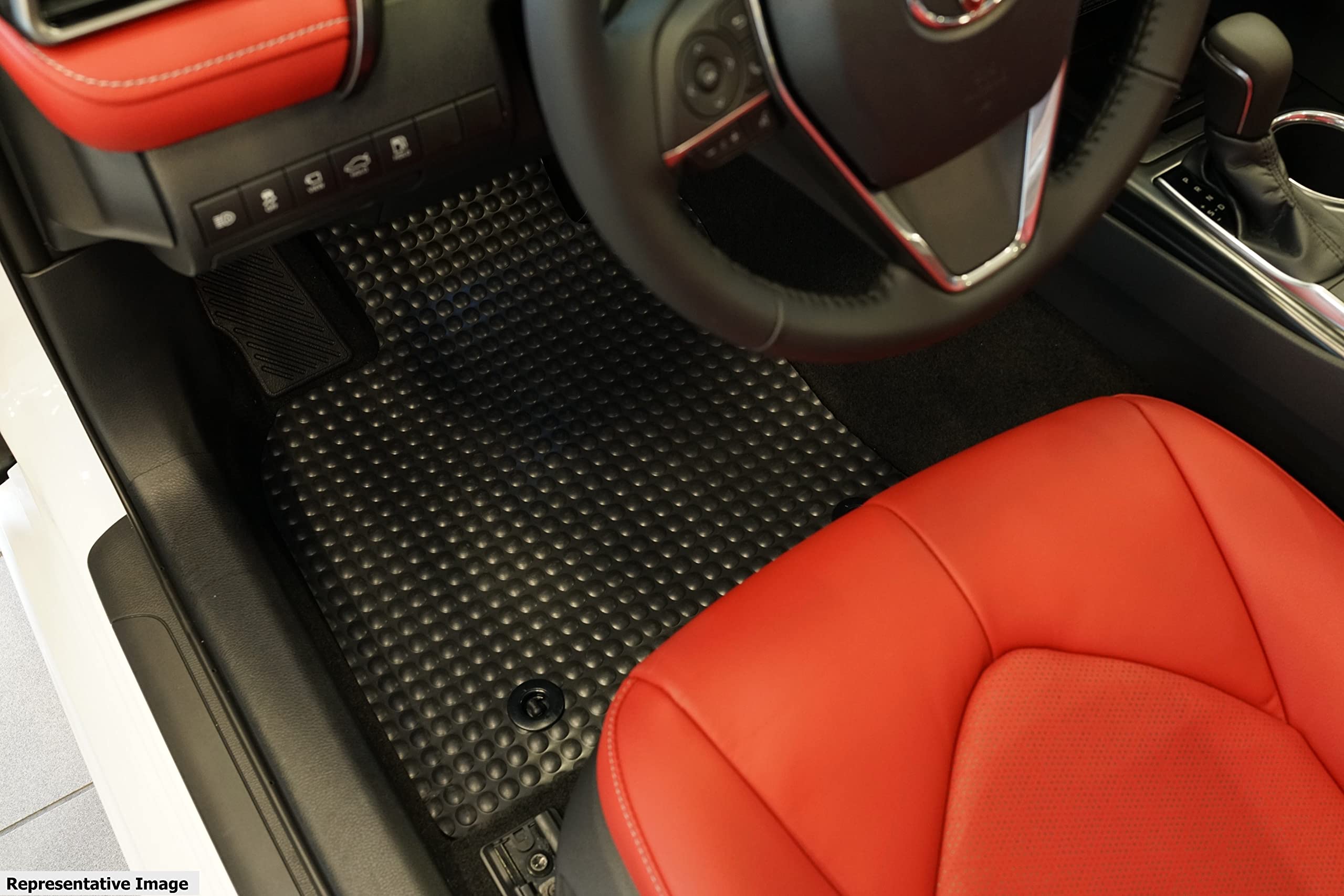 Premium All-Weather Floor Mats for Hyundai Tucson 2022 - Heavy Duty Car Mats with Custom Fit, Easy to Clean, Made in USA - Perfect for Rain, Snow & Mud Protection
