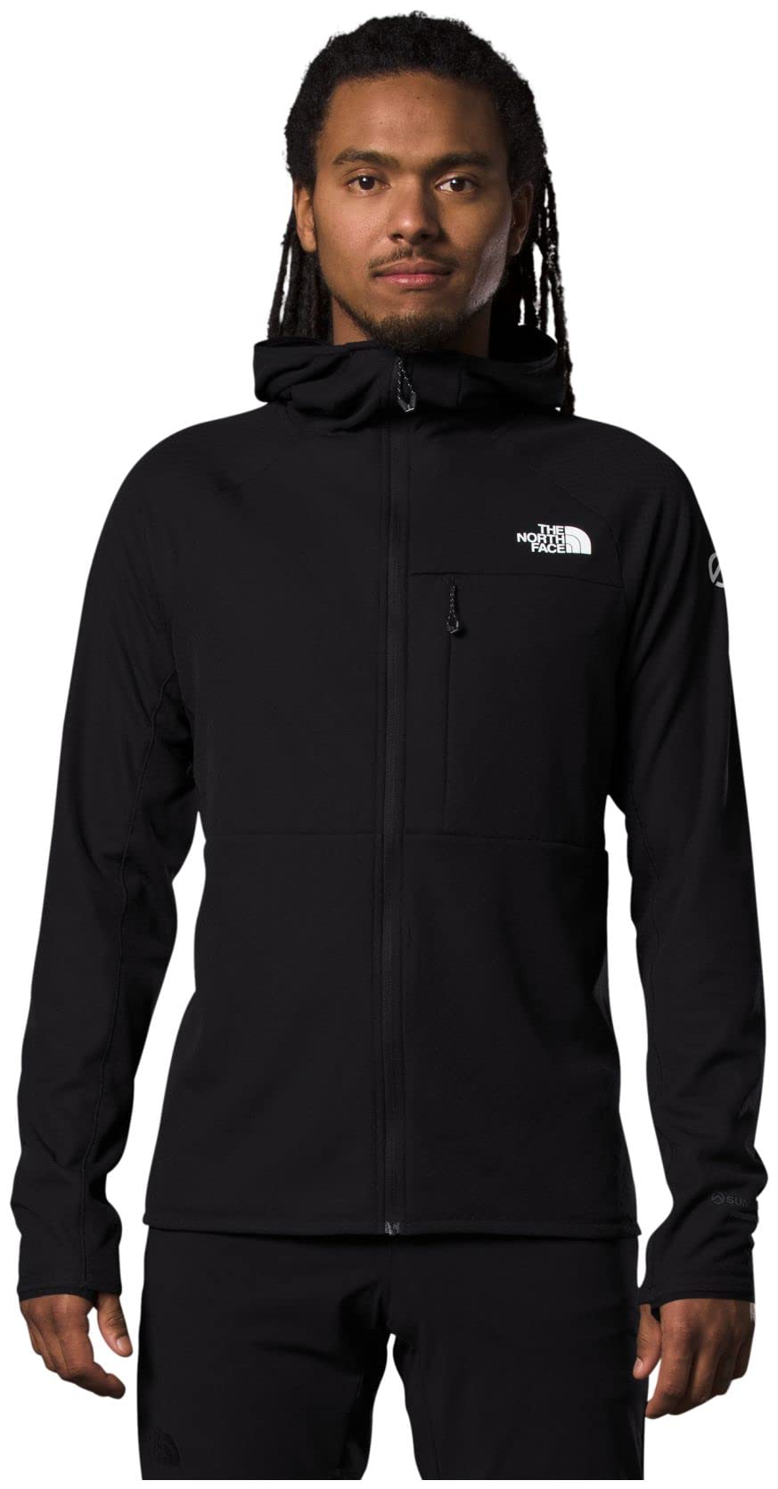 THE NORTH FACE Men's Summit Series FUTUREFLEECE Full Zip Hoodie - Lightweight Fleece Jacket for Hiking, Camping & Outdoor Activities - Windproof & Breathable Winter Pullover