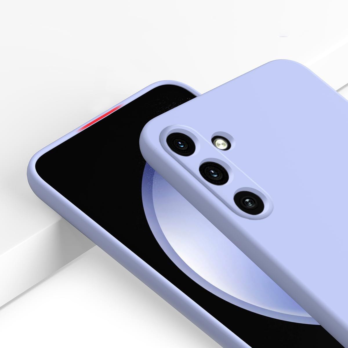 Premium Liquid Silicone Phone Case for Gabb Phone 4 Pro - Ultra Soft Baby Skin Feel, Anti-Slip Grip with Microfiber Lining & Wrist Strap - Slim Fit Protective Cover with Precise Cutouts (Purple) - Perfect for Girls, Teens & Everyday Protection