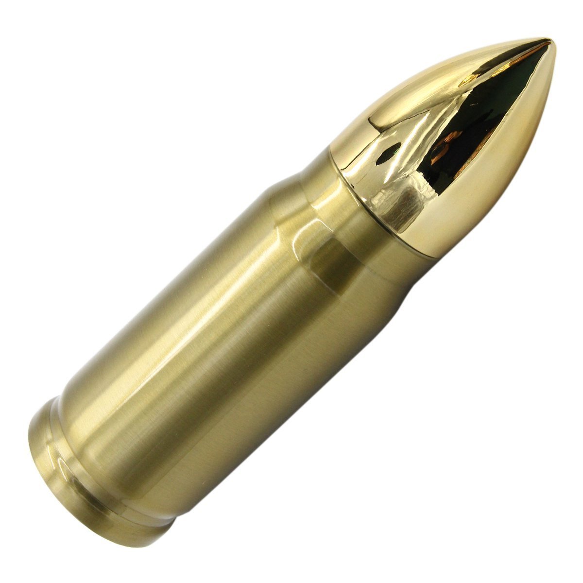 Premium 17oz Stainless Steel Bullet Vacuum Insulated Travel Mug - Gold - Keeps Drinks Hot/Cold for Hours - Perfect for Office, Gym, Hiking & Outdoor Adventures
