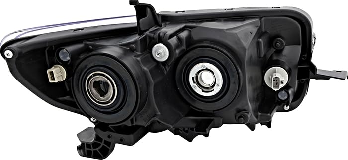 Scion xB Headlights Lamps Set - Compatible with 2008 2009 2010 Models - Halogen Replacement for Driver & Passenger Side - Perfect for Night Driving and Vehicle Upgrades