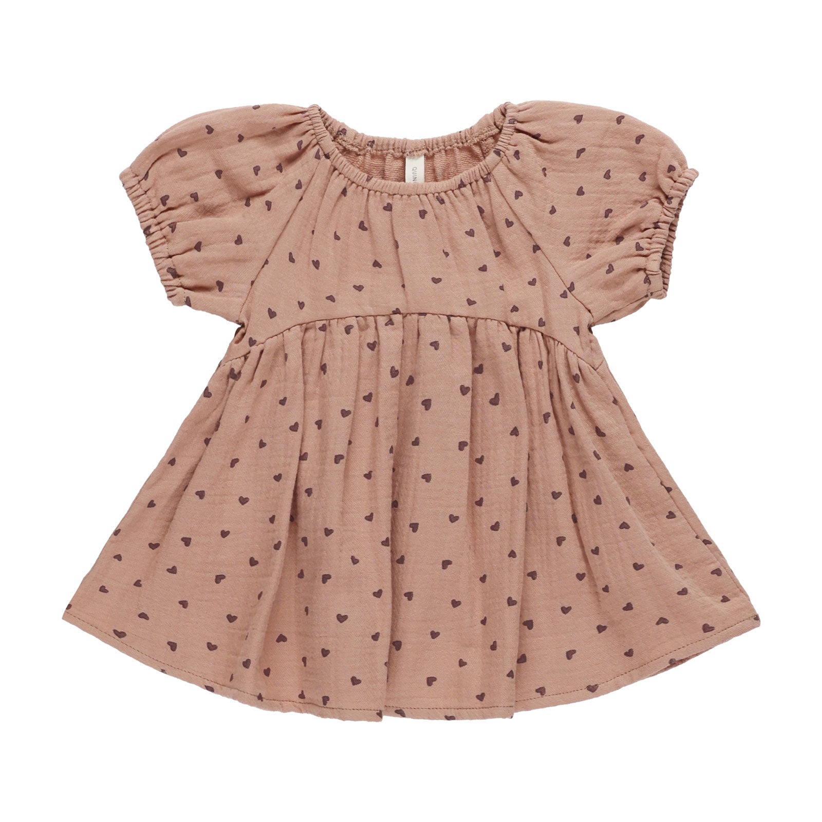 Bella Dress with Heart and Rose Print - Elegant Floral Summer Dress for Women | Perfect for Parties, Weddings & Date Nights