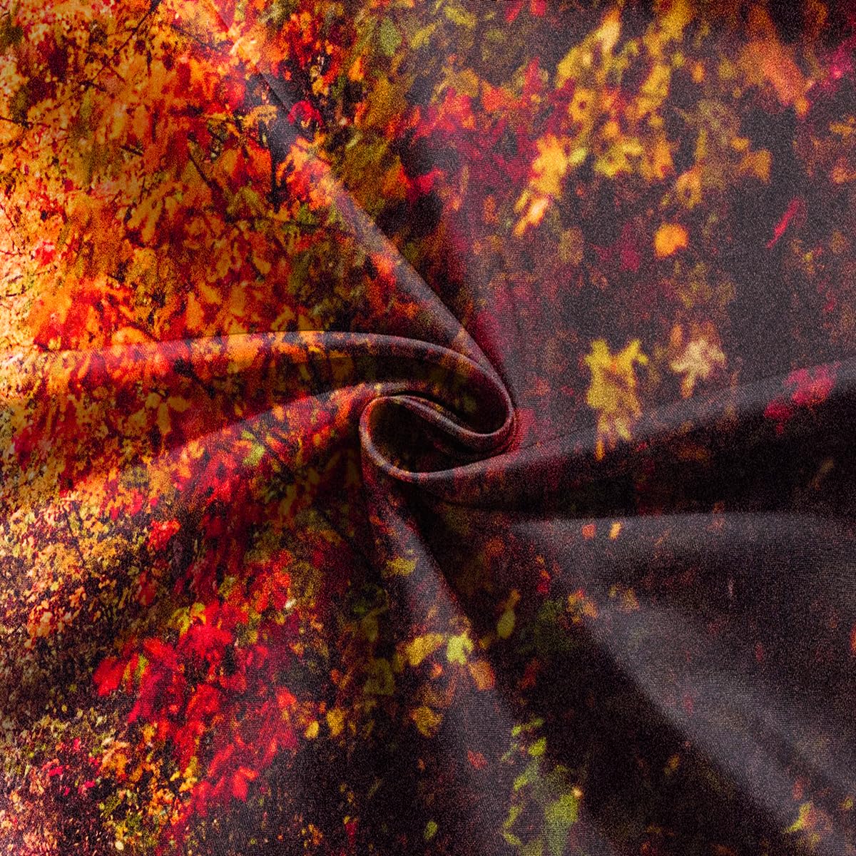 Fall Leaves Forest Autumn Backdrop - Maple Leaves Natural Scenery Photography Background for Seasonal Decor, Birthday Parties, Weddings & Photo Studio Booth Props (Customizable)