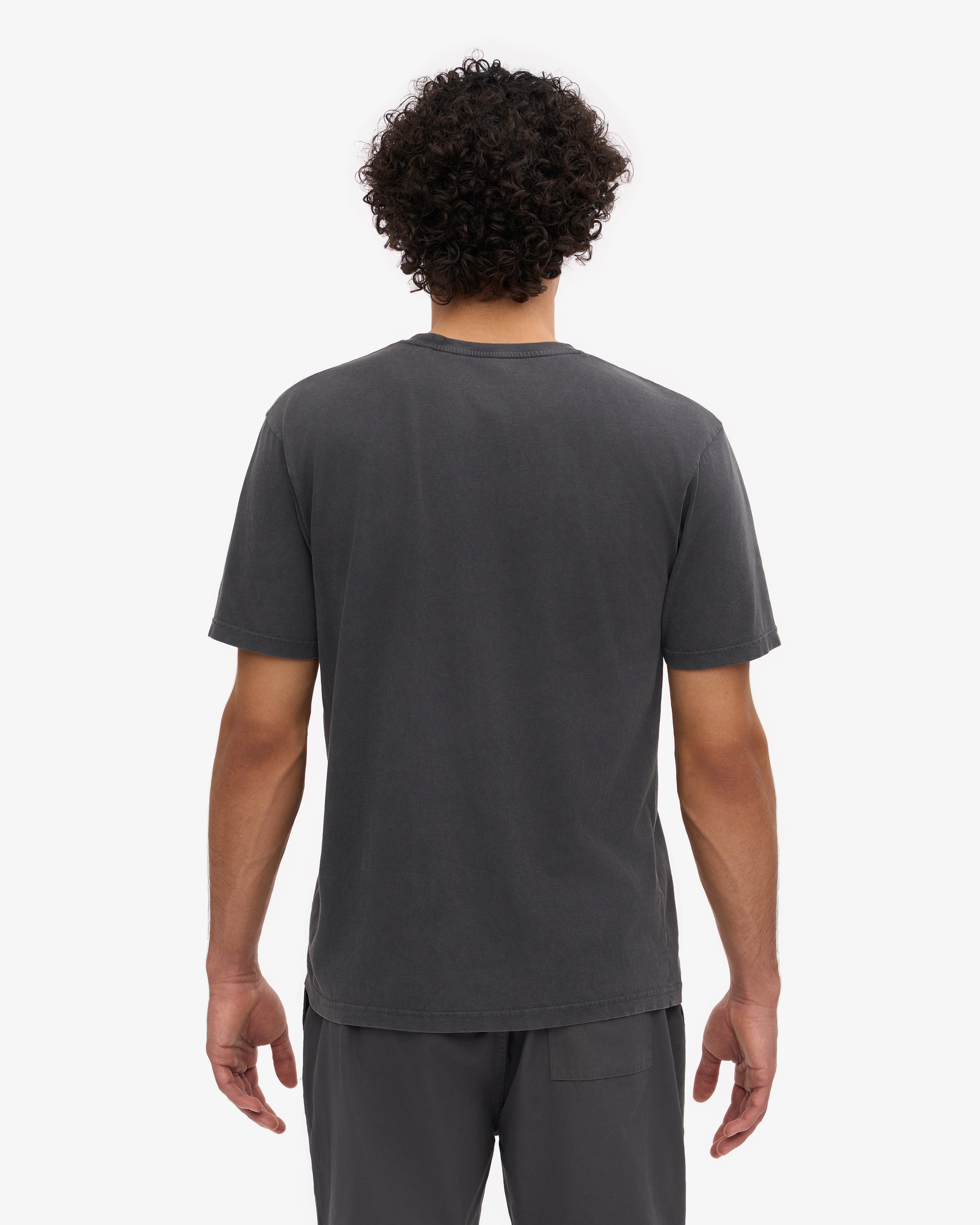 Classic Organic Cotton T-Shirt for Men & Women - Faded Black - Soft & Comfortable Casual Wear for Everyday Outfits