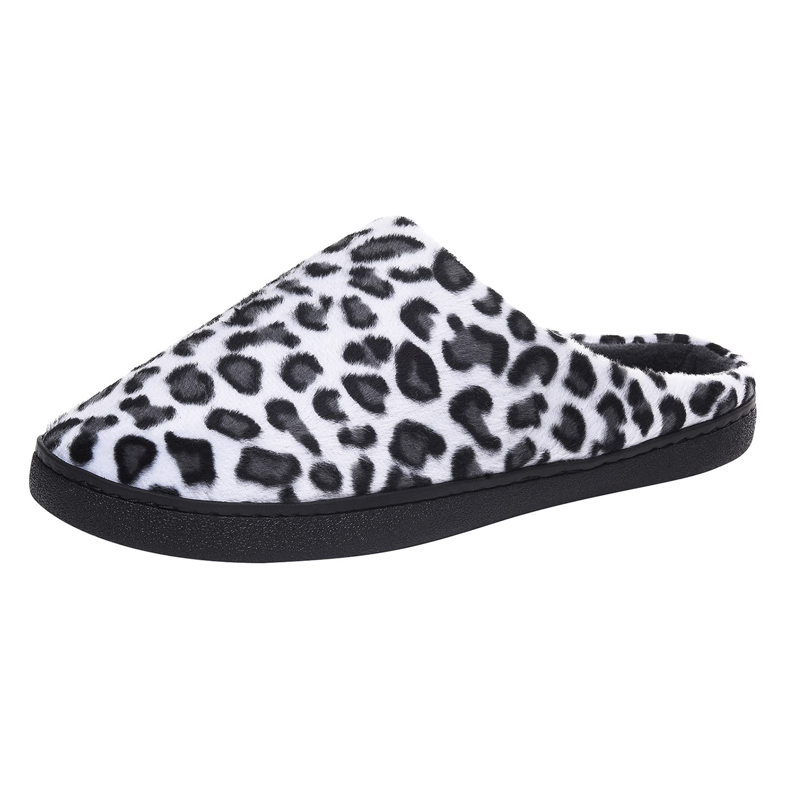 Memory Foam Slippers for Women - Ultra Soft Plush House Slippers with Sherpa Lining - Warm & Cozy Indoor/Outdoor Slippers for Home, Lounge & Winter Comfort