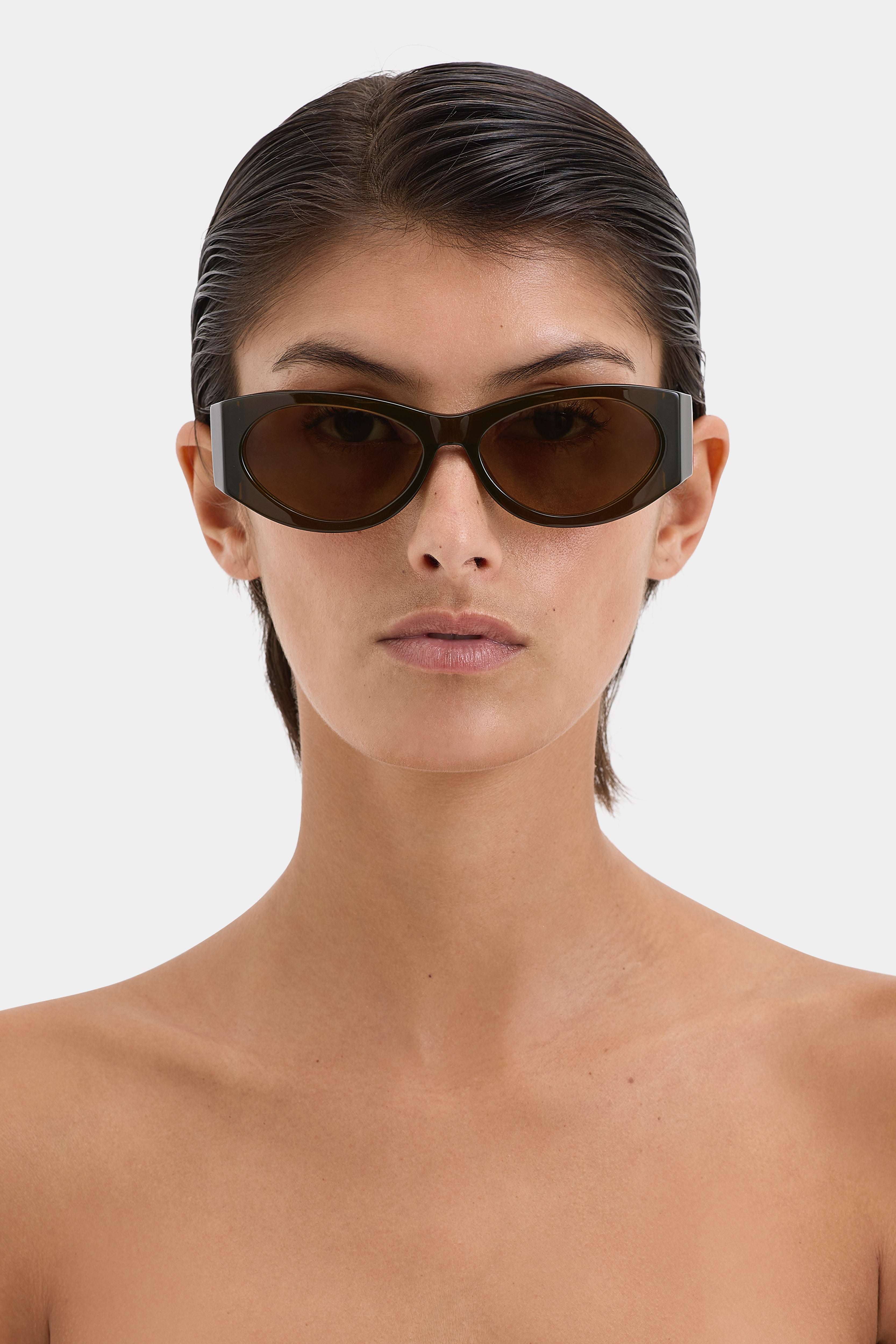 Classic Olive Sunglasses for Men & Women - UV Protection, Polarized Lenses - Perfect for Driving, Beach & Outdoor Activities