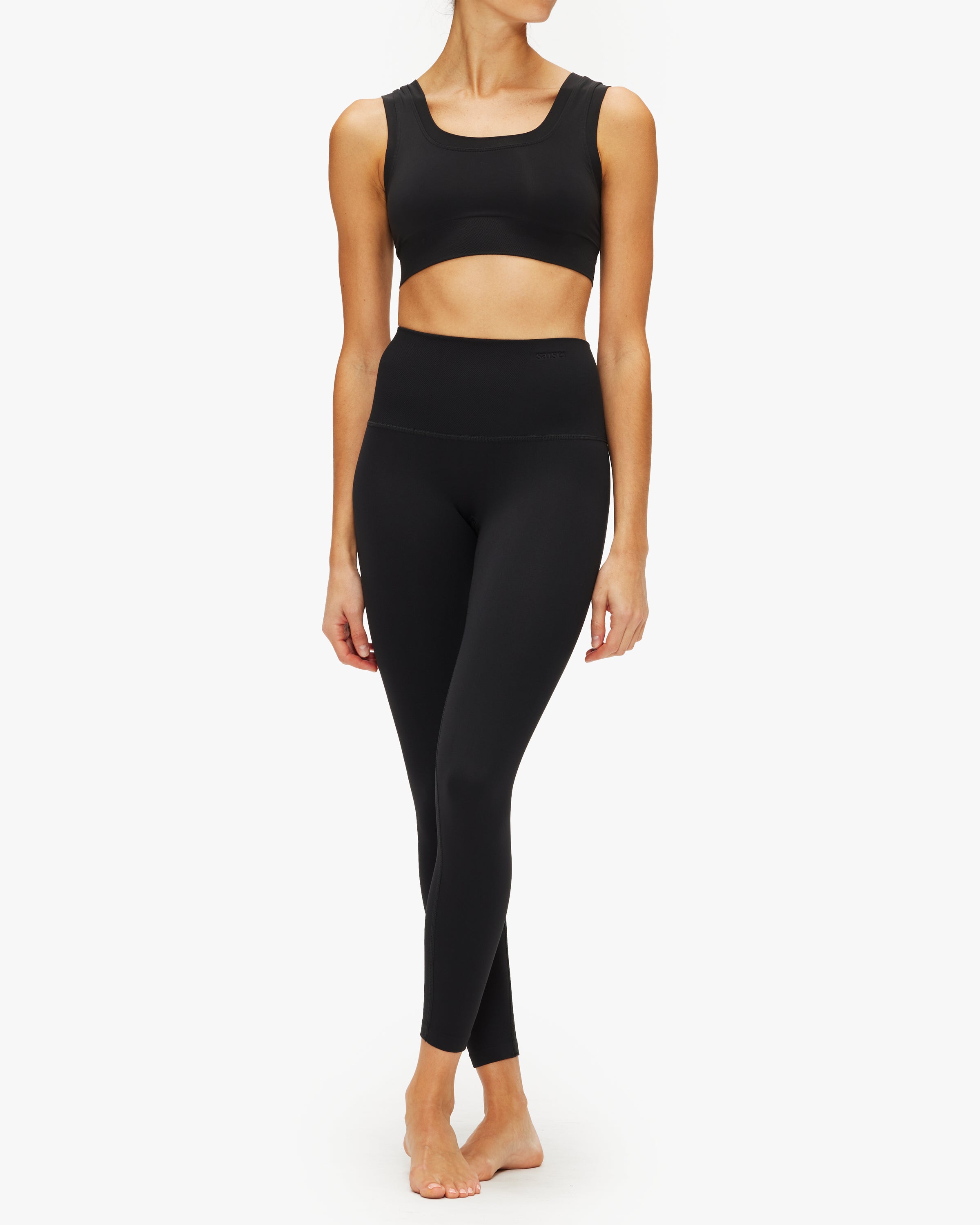 Saisei High Waist Yoga Leggings for Women - Comfortable Workout Pants with Pockets - Perfect for Yoga, Running, Gym & Lounge Wear