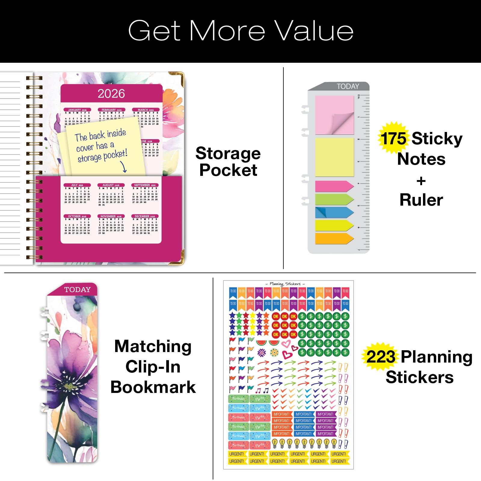 2025 Hardcover Planner 8.5
