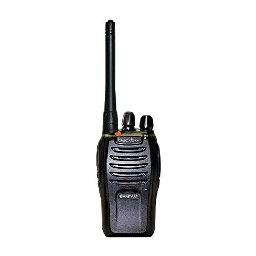 Klein Electronics Bantam-U-M1 Blackbox Bantam UHF 2-Way Radio - Compact & Rugged 16-Channel Full Power Walkie Talkie (4W/2W RF) with Scanning & Voice Channel Enunciation - Ideal for Construction, Security & Outdoor Adventures