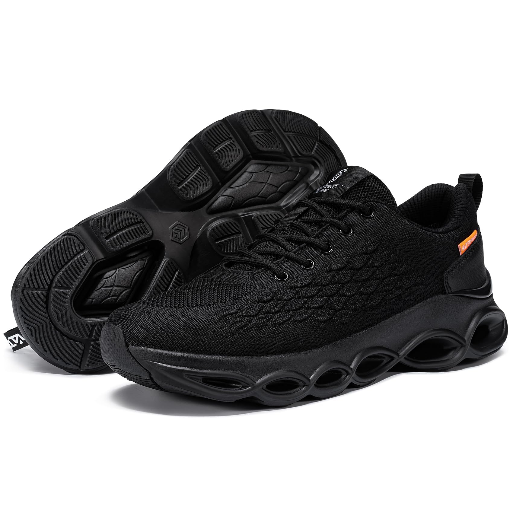 Waterproof Tennis Sneakers for Men & Women - Breathable Comfortable Walking Running Shoes - Non-Slip Rain & Work Shoes for Outdoor Activities, Gym & Daily Wear