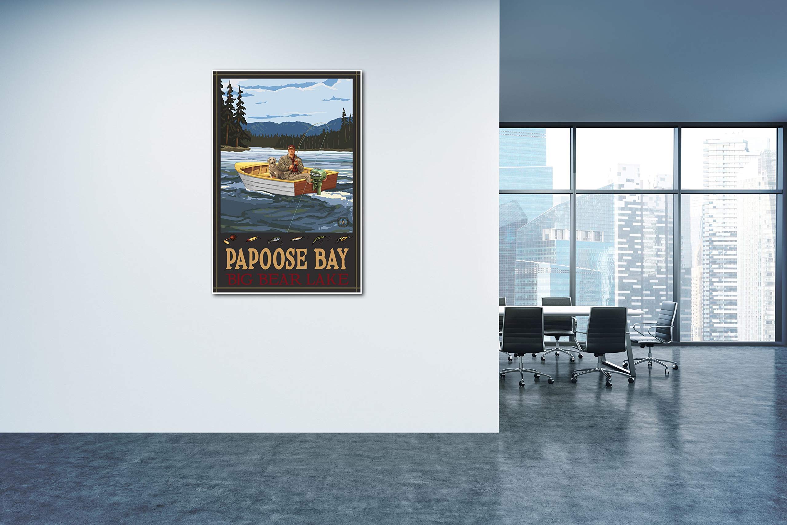 Big Bear Lake Giclee Art Print Poster 30