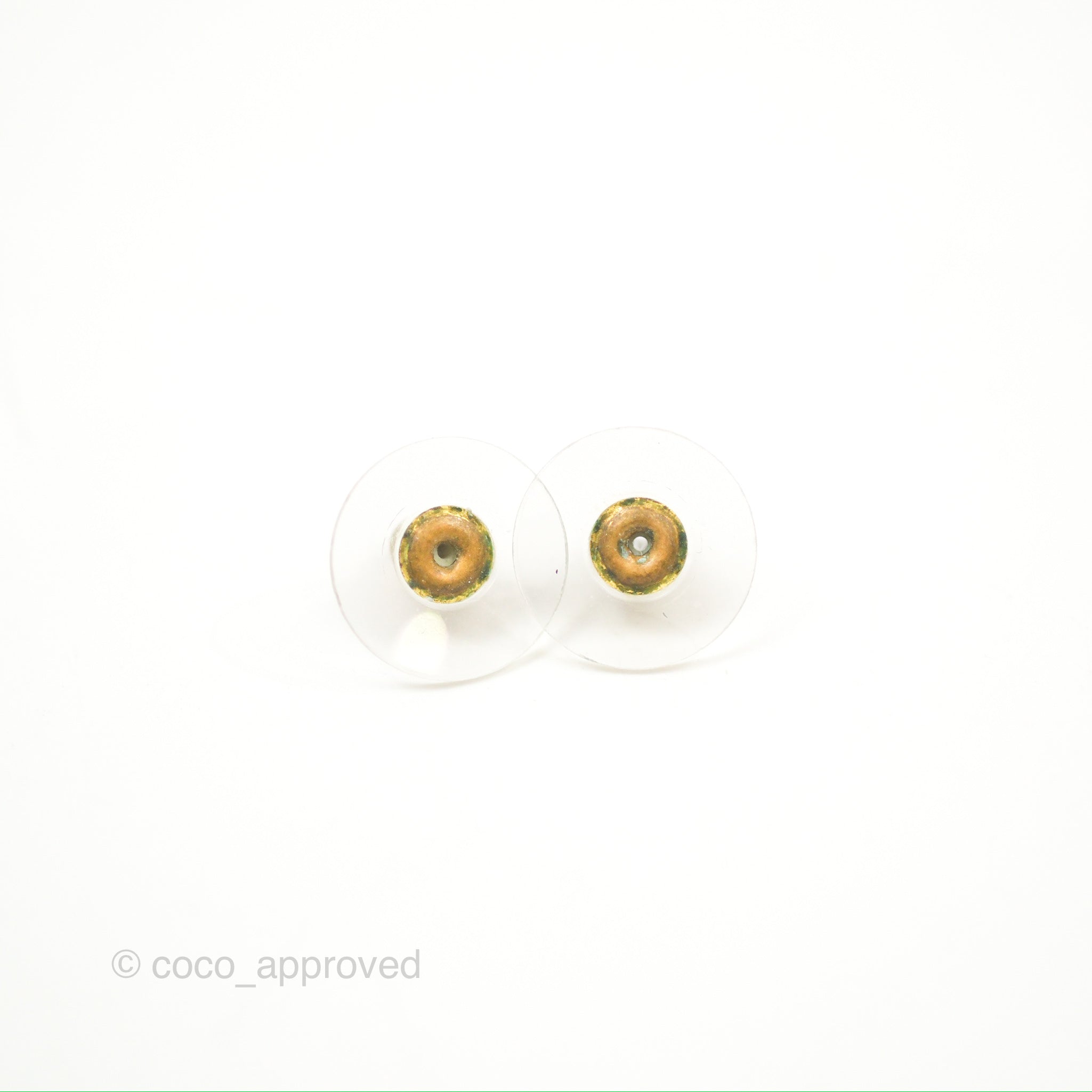 Chanel CC Turn Lock Earrings in Gold Tone - Luxury Fashion Jewelry for Women | Perfect for Parties, Weddings & Special Occasions