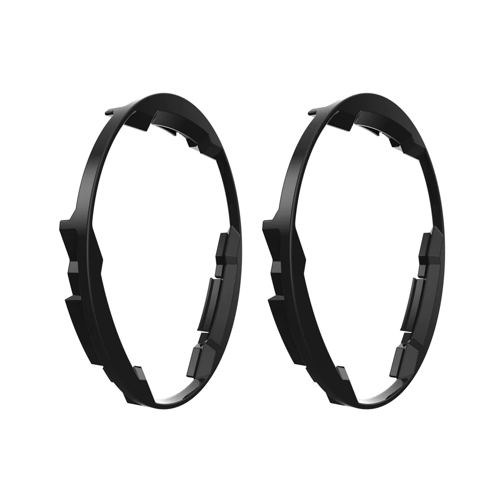 Universal Round Shrouds for FLEX ERA® 3 Lights - Pair | Compatible with FLEX ERA 3 LED Light Bars | Perfect for Off-Road, Motorcycle & ATV Lighting Upgrades