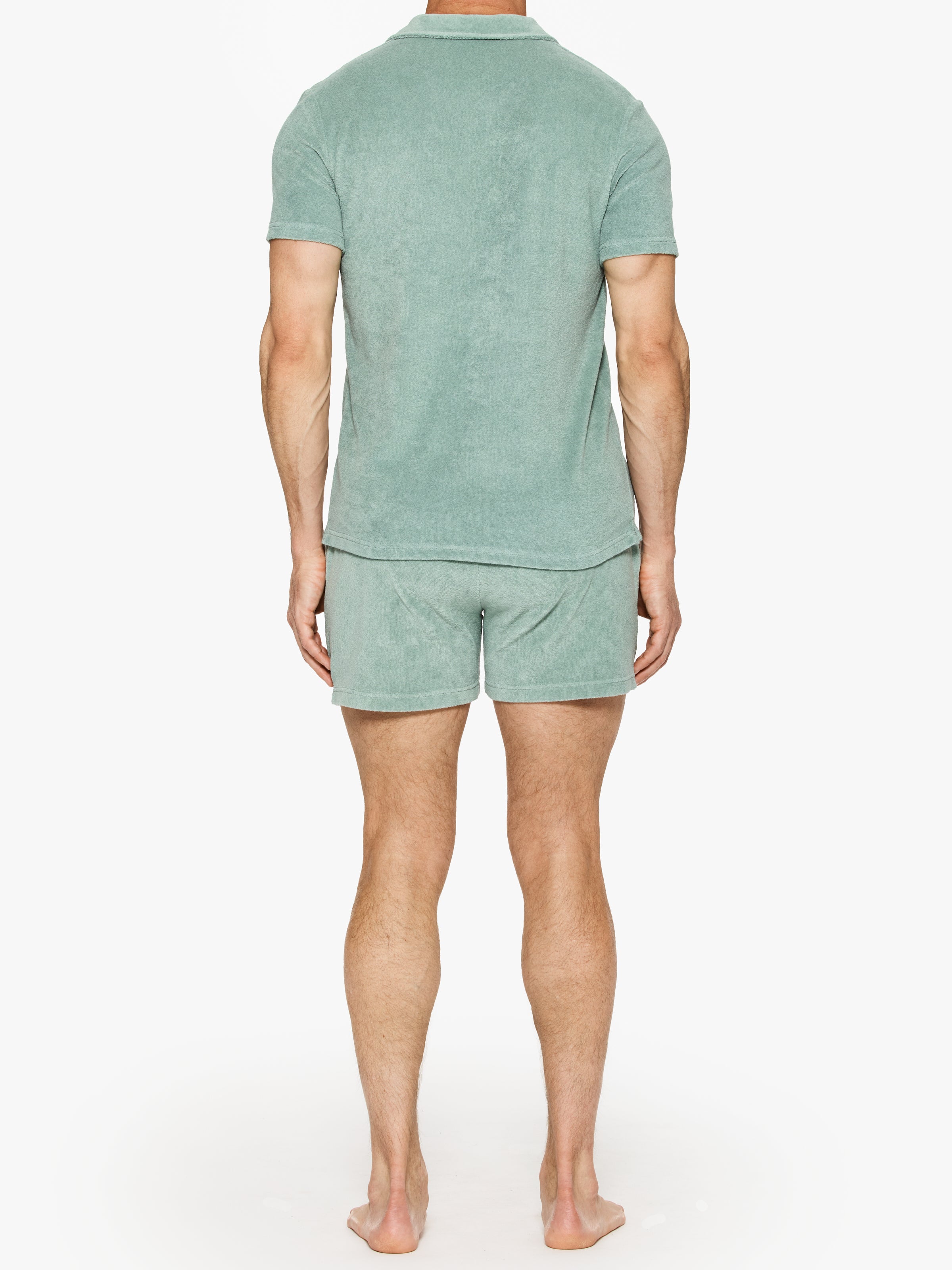 Ron Dorff Men's Cotton Terry Tennis Shorts - Breathable & Comfortable for Sports, Gym & Casual Wear