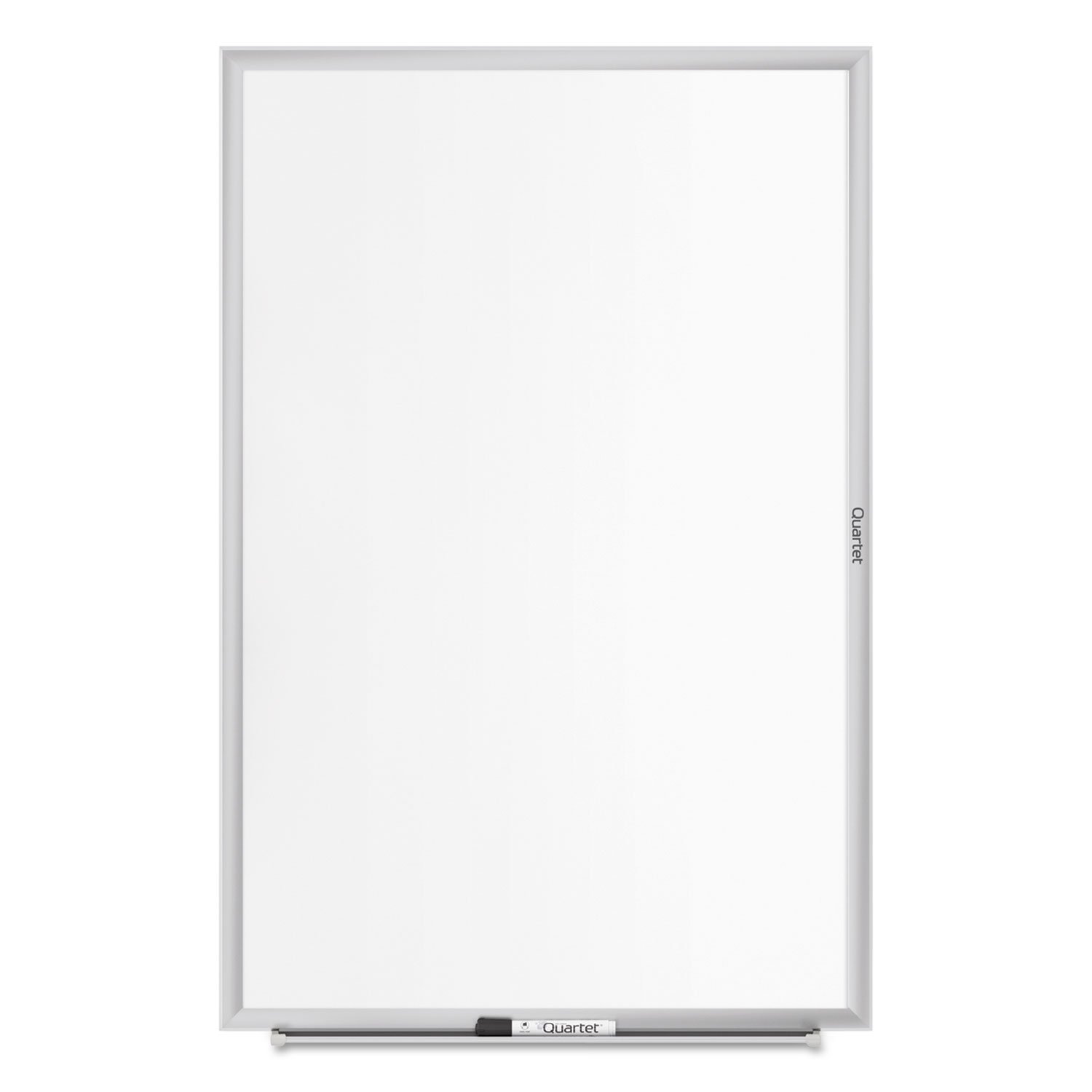Quartet Magnetic Dry Erase White Board 48x36 Inches - Premium Nano-Clean Surface Resists Stains, Silver Aluminum Frame (SM534) - Perfect for Office Meetings, Classroom Teaching & Home Organization