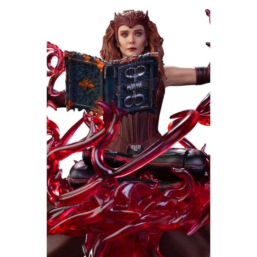 Iron Studios 1:10 Scale Scarlet Witch Deluxe Art Statue - WandaVision Collectible Figure for Marvel Fans & Home Display