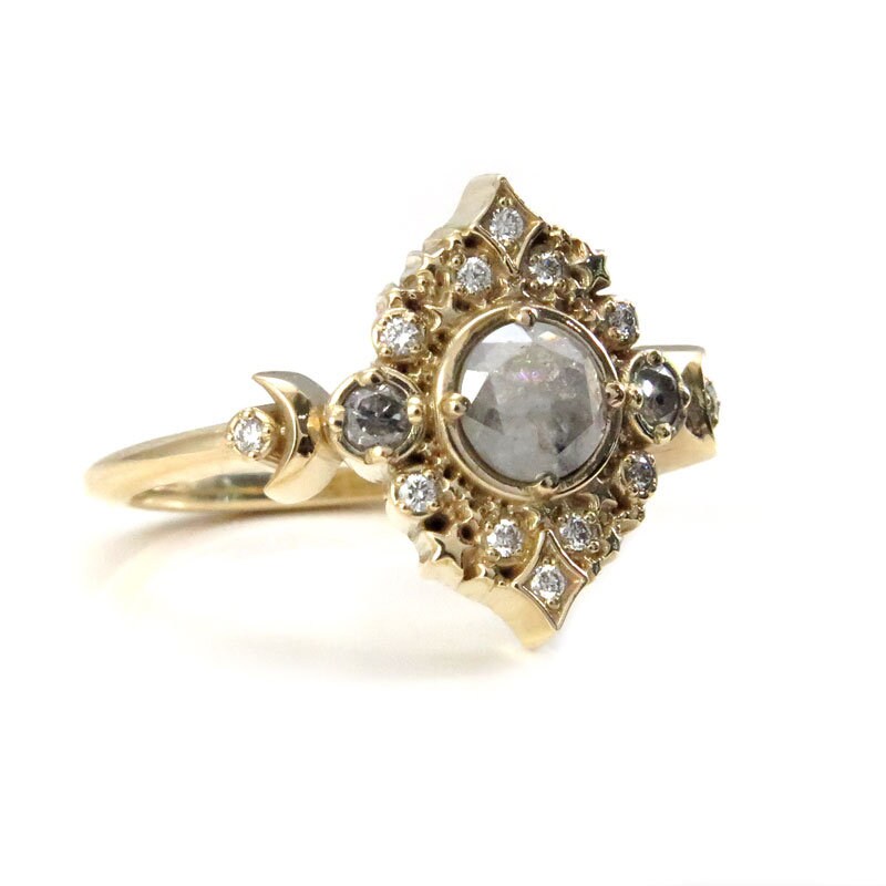Customizable Galaxie Engagement Ring Setting - Build Your Own Unique Diamond Ring for Proposals & Weddings