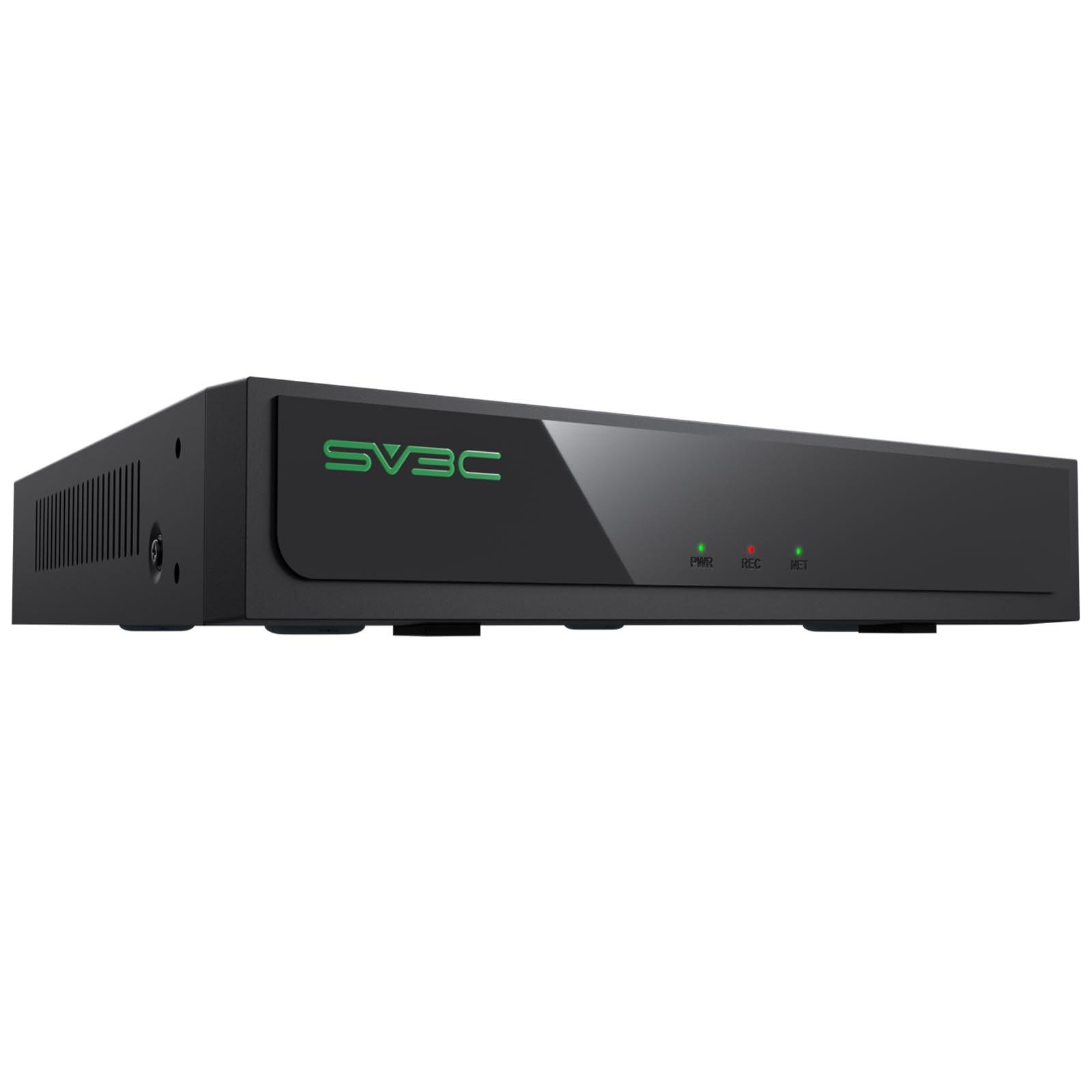 SV3C 4K 16 Channel POE NVR - 8-Port Network Video Recorder for Home & Business Security Camera Systems | Supports 12MP/8MP/6MP/5MP/4MP/3MP/1080P/960P IP Cameras | 24/7 Recording, Remote Access, 16TB HDD Capacity | Ideal for Home Surveillance, Office Security & Property Monitoring