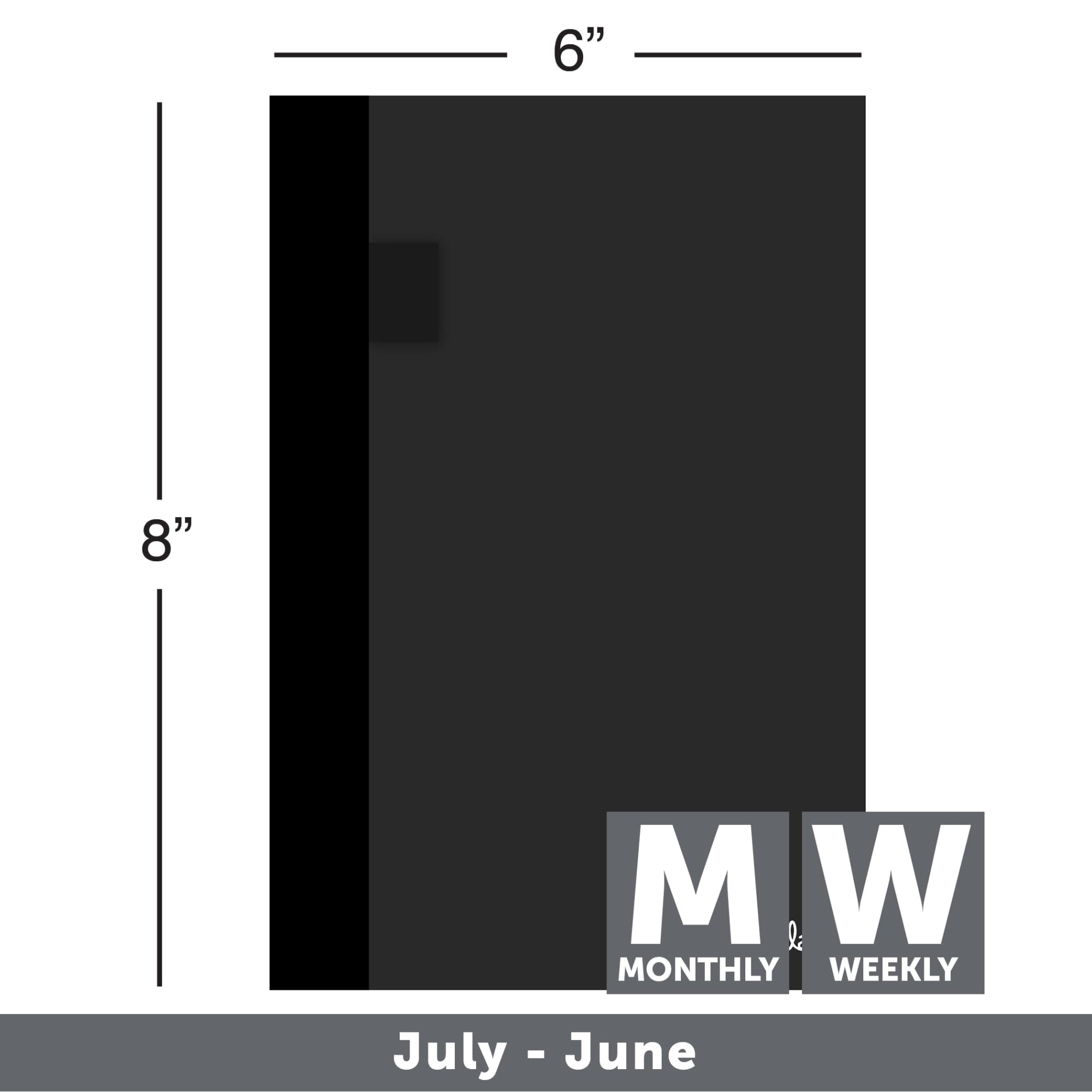 2025-2026 Office Depot Stellar Academic Planner - Weekly & Monthly Calendar, 5.5