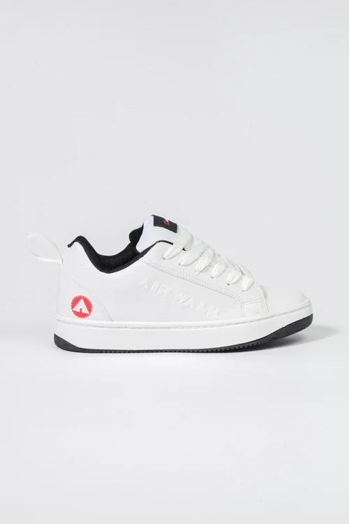 Air Walk H Coolaste White Sneakers - Lightweight & Comfortable Walking Shoes for Men & Women | Perfect for Casual Wear, Gym, and Outdoor Activities