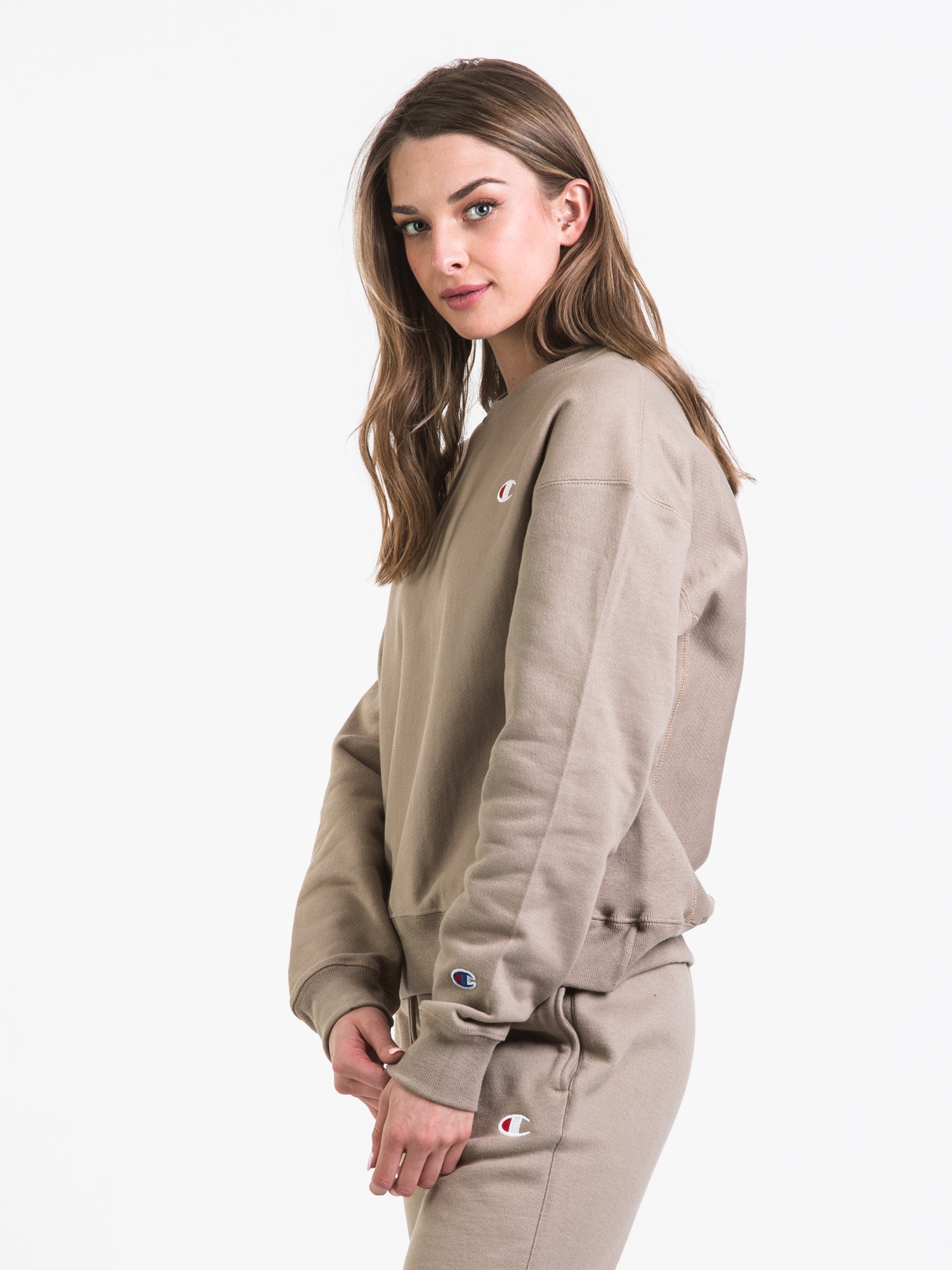 Champion Reverse Weave Crew Neck Sweatshirt - Men's & Women's Casual Pullover for Gym, Workout & Streetwear Fashion