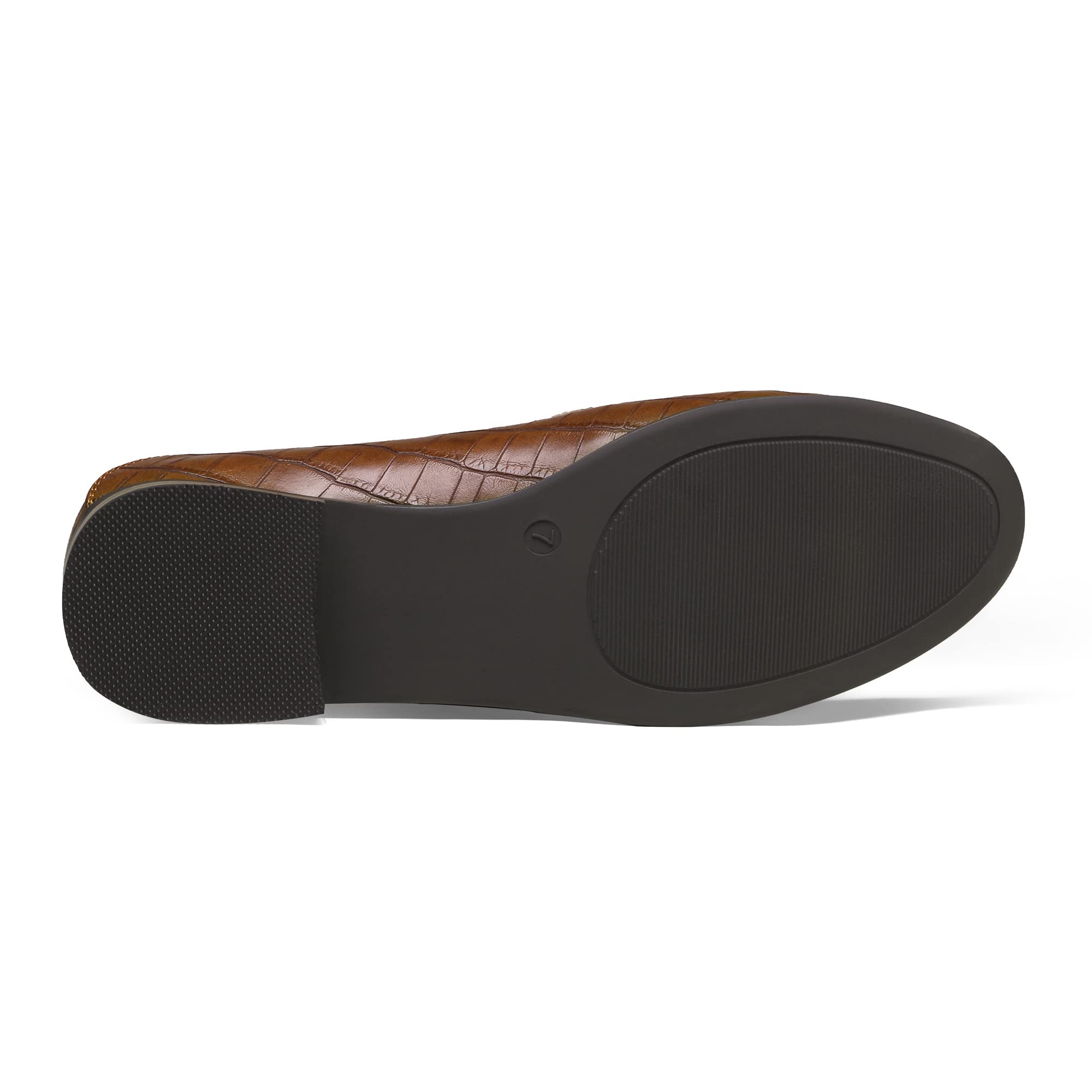 DREAM PAIRS Women's Slip-On Loafers - Comfortable Round Toe Casual & Dressy Flats for Work, Office & Everyday Wear