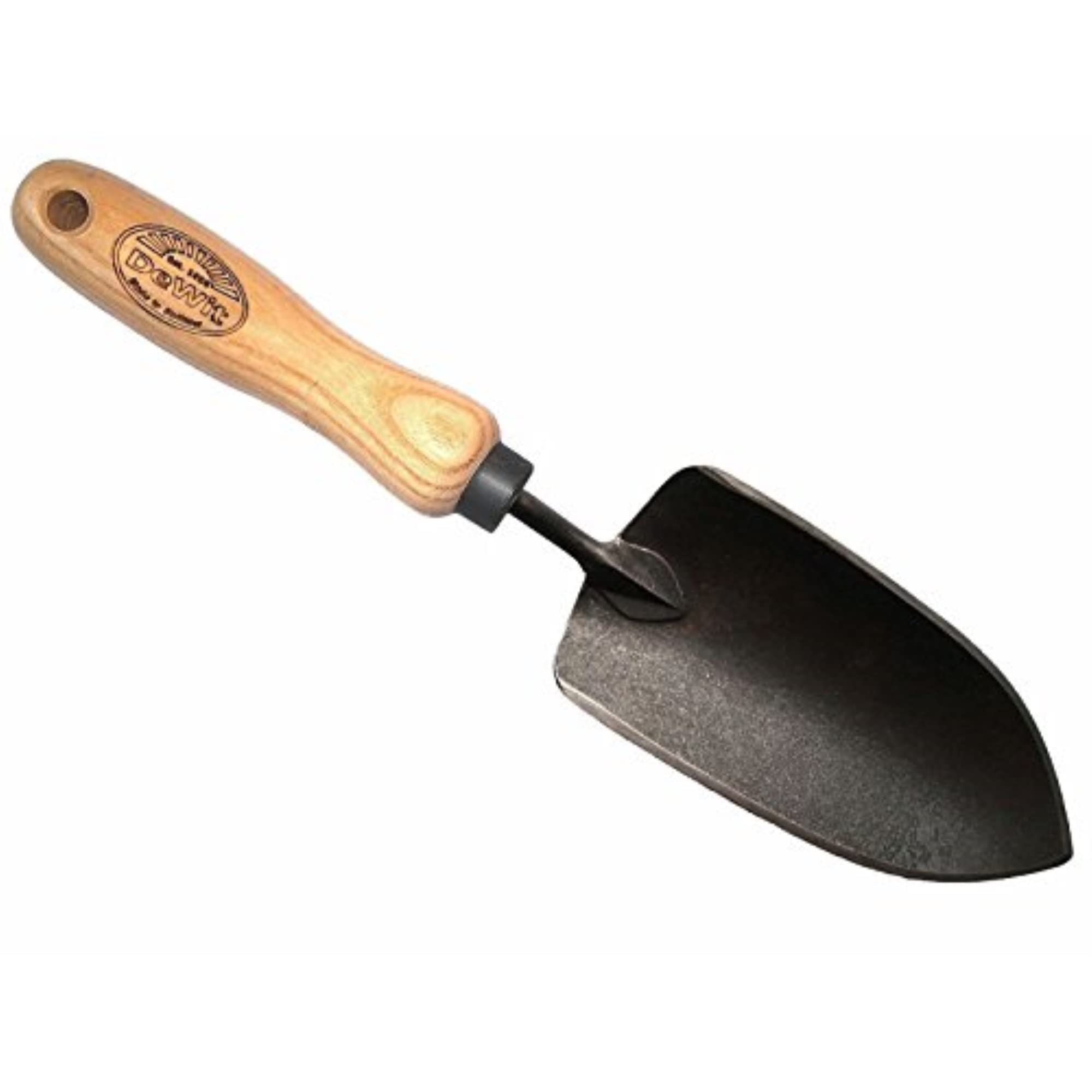 DeWit Forged Stainless Steel Hand Trowel - Premium Garden Tool for Planting, Weeding & Transplanting - Perfect for Home Gardening, Landscaping & Outdoor Projects