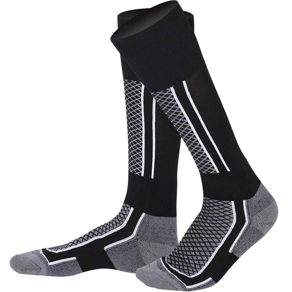 Thermal Ski Socks for Women, Men & Kids - Winter Sports Snow Socks with Cushioning - Warm Wool Hiking & Walking Socks for Skiing, Snowboarding & Cold Weather Activities