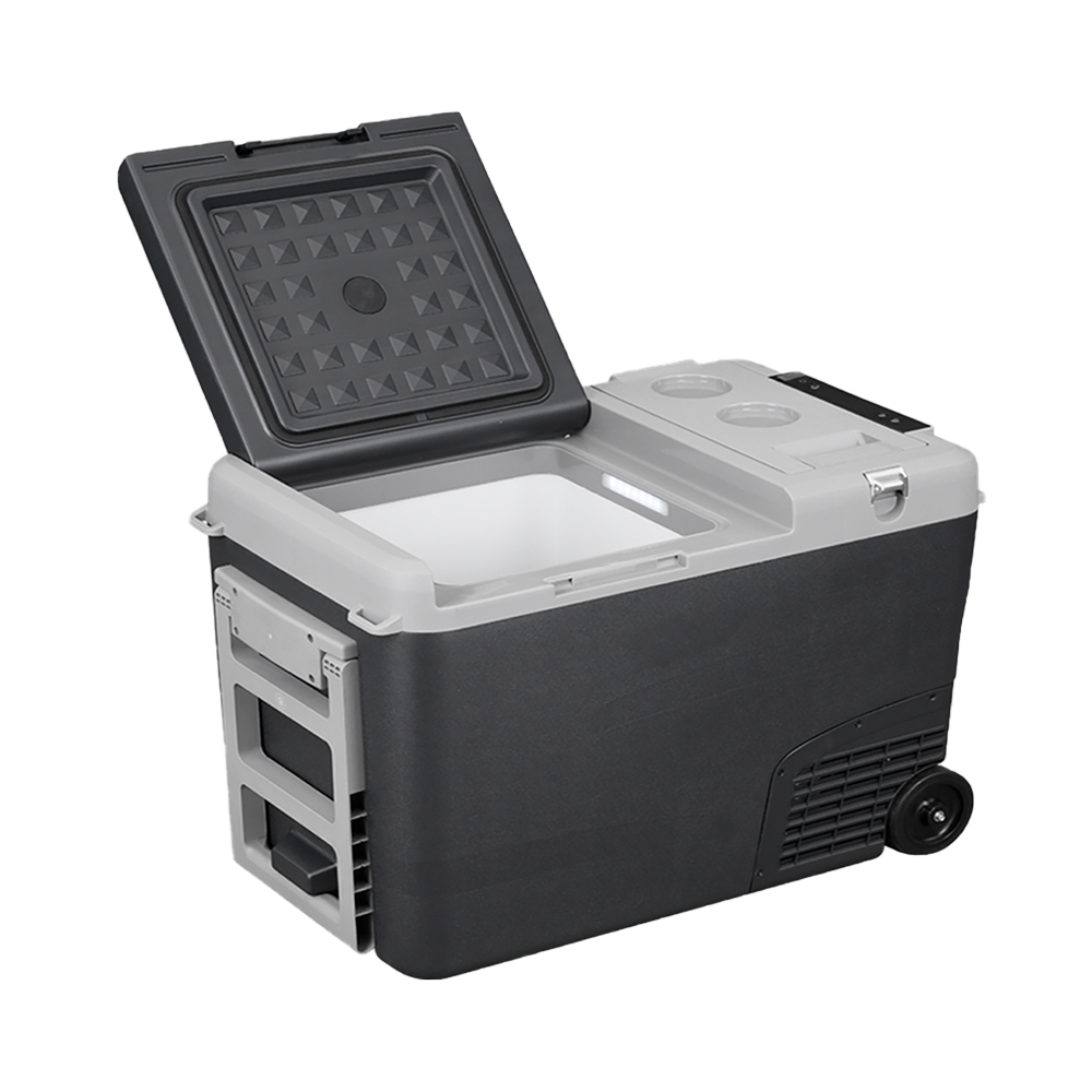 Alpicool MT35 12V Portable Car Refrigerator Freezer - Compact Mini Fridge for Road Trips, Camping & Outdoor Adventures - 35L Car Cooler with DC/AC Power for Vehicles, Trucks & RVs