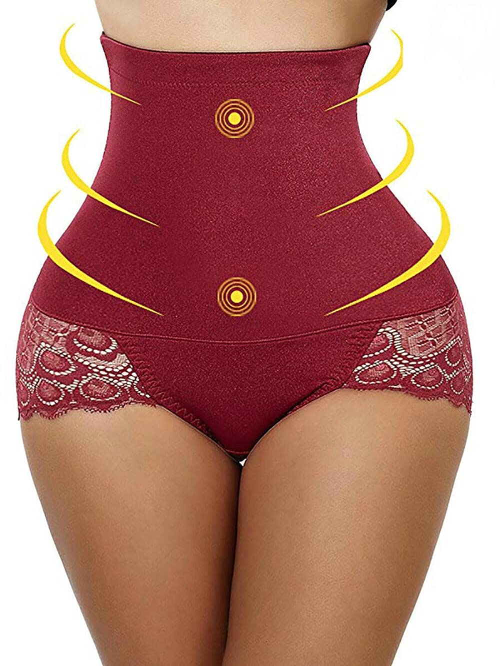 QueenLine Women's High Waist Tummy Control Shapewear - Butt Lifting Body Shaper Panty, Waist Trainer Corset for Slimming & Hip Enhancement (Black, XXL) - Perfect for Daily Wear, Special Occasions & Postpartum Recovery